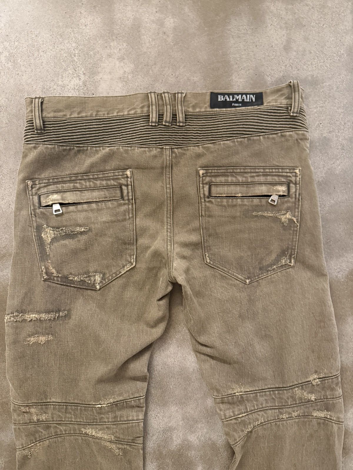 Balmain Balmain Biker Denim Size US 32 / EU 48 - 4 Thumbnail