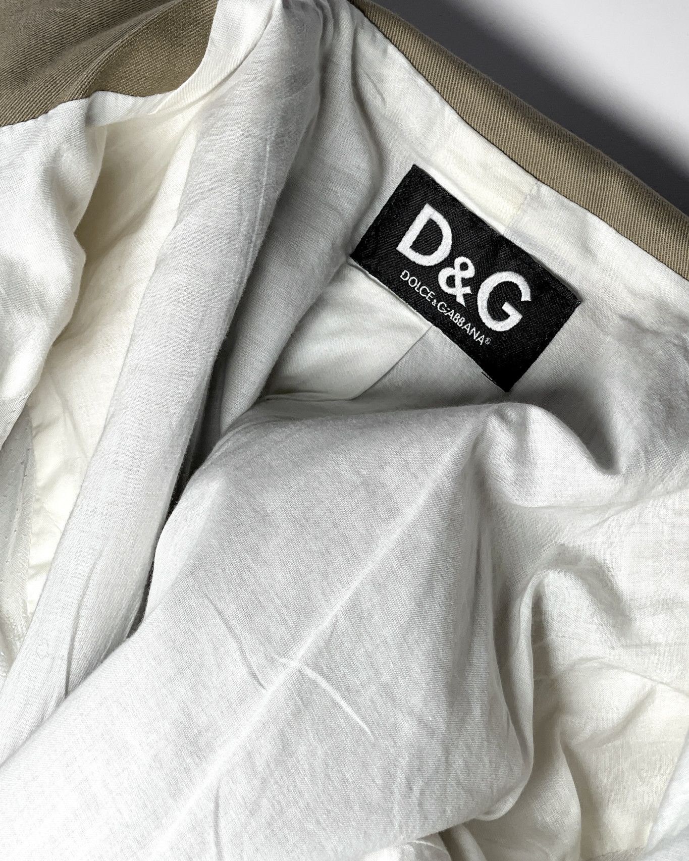 Dolce & Gabbana D&G by Dolce & Gabbana cropped blazer (Beige, S) Size S / US 4 / IT 40 - 10 Thumbnail