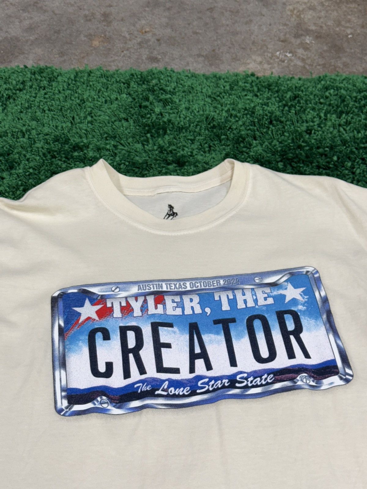 Tyler The Creator Tyler The Creator Austin Texas License Plate Tee Golf Wang Size US L / EU 52-54 / 3 - 3 Thumbnail