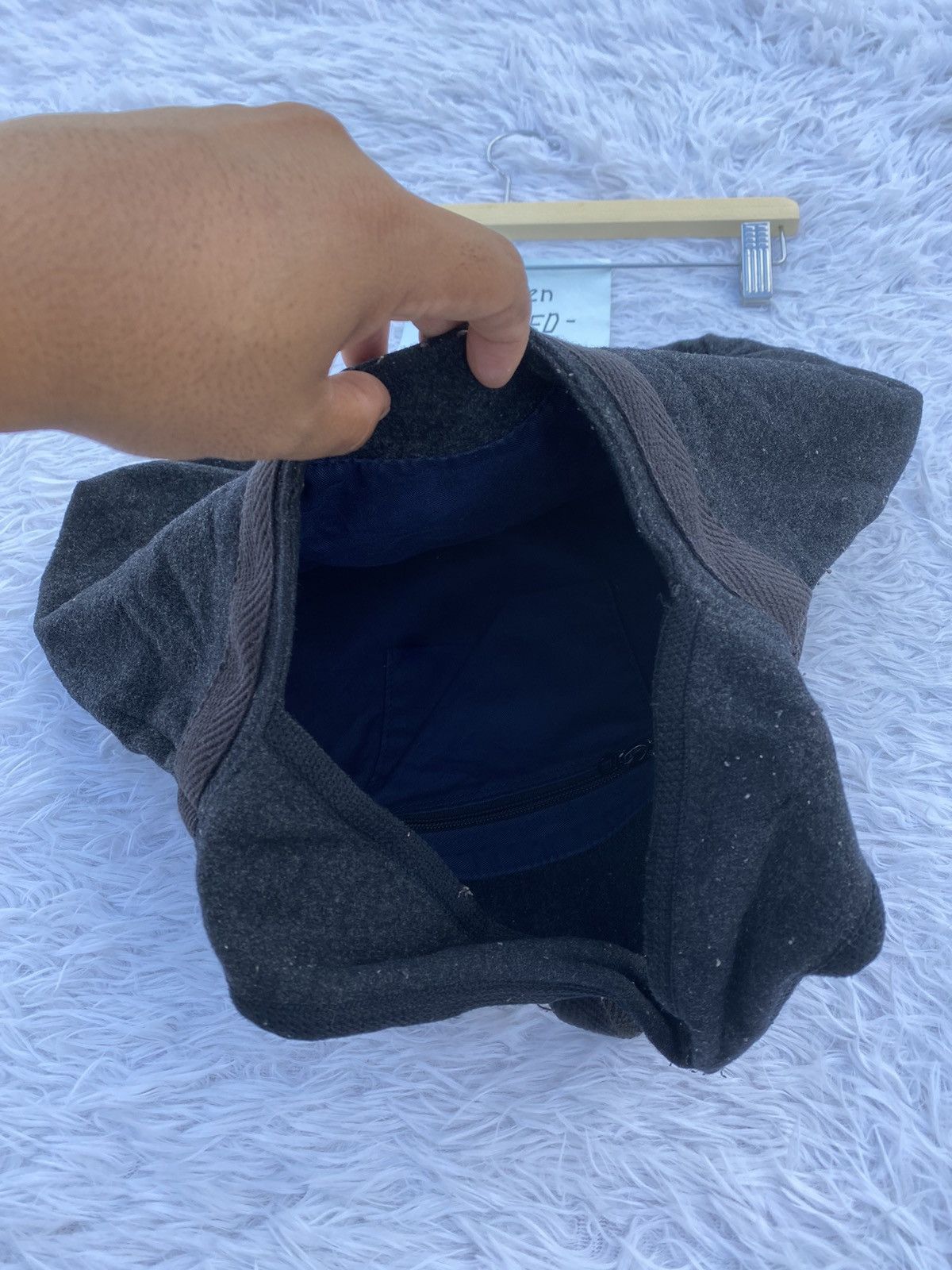 Yohji Yamamoto Rare Y’saccs Yohji Yamamoto Wool Bag Size ONE SIZE - 9 Thumbnail