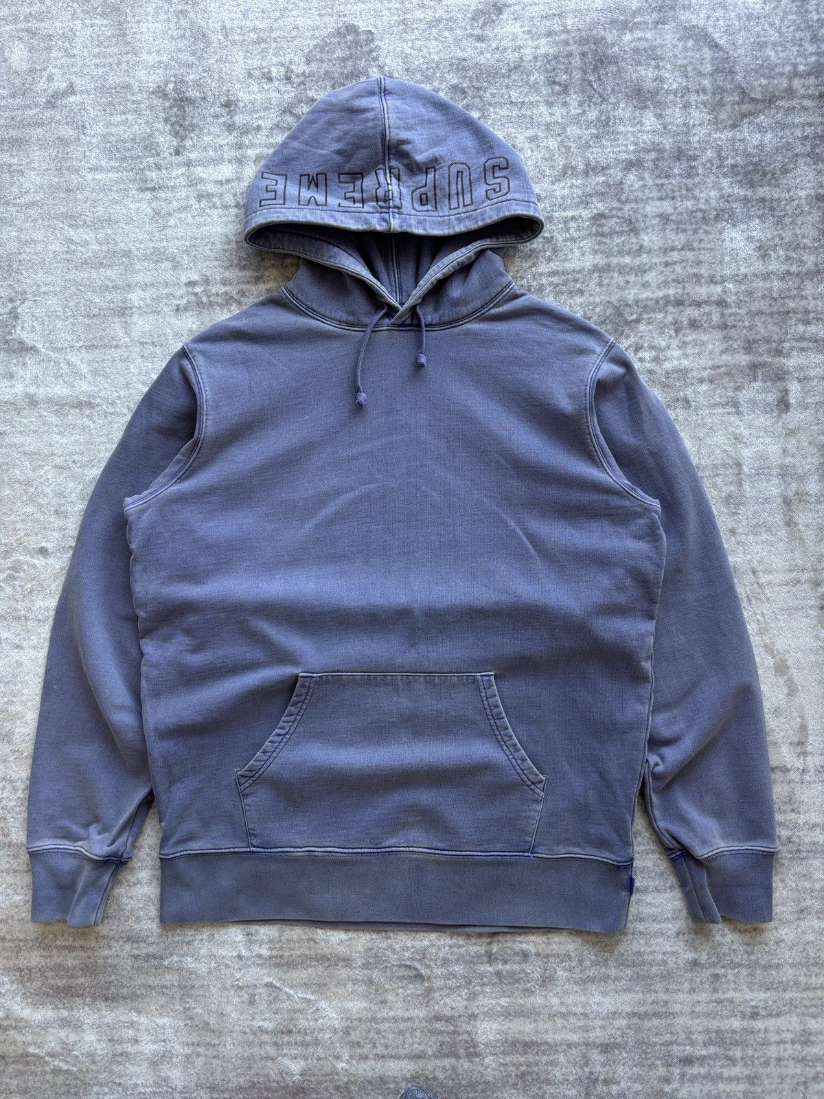 Supreme Rare Supreme SS16 overdyed hoodie Size US L / EU 52-54 / 3 - 1 Thumbnail