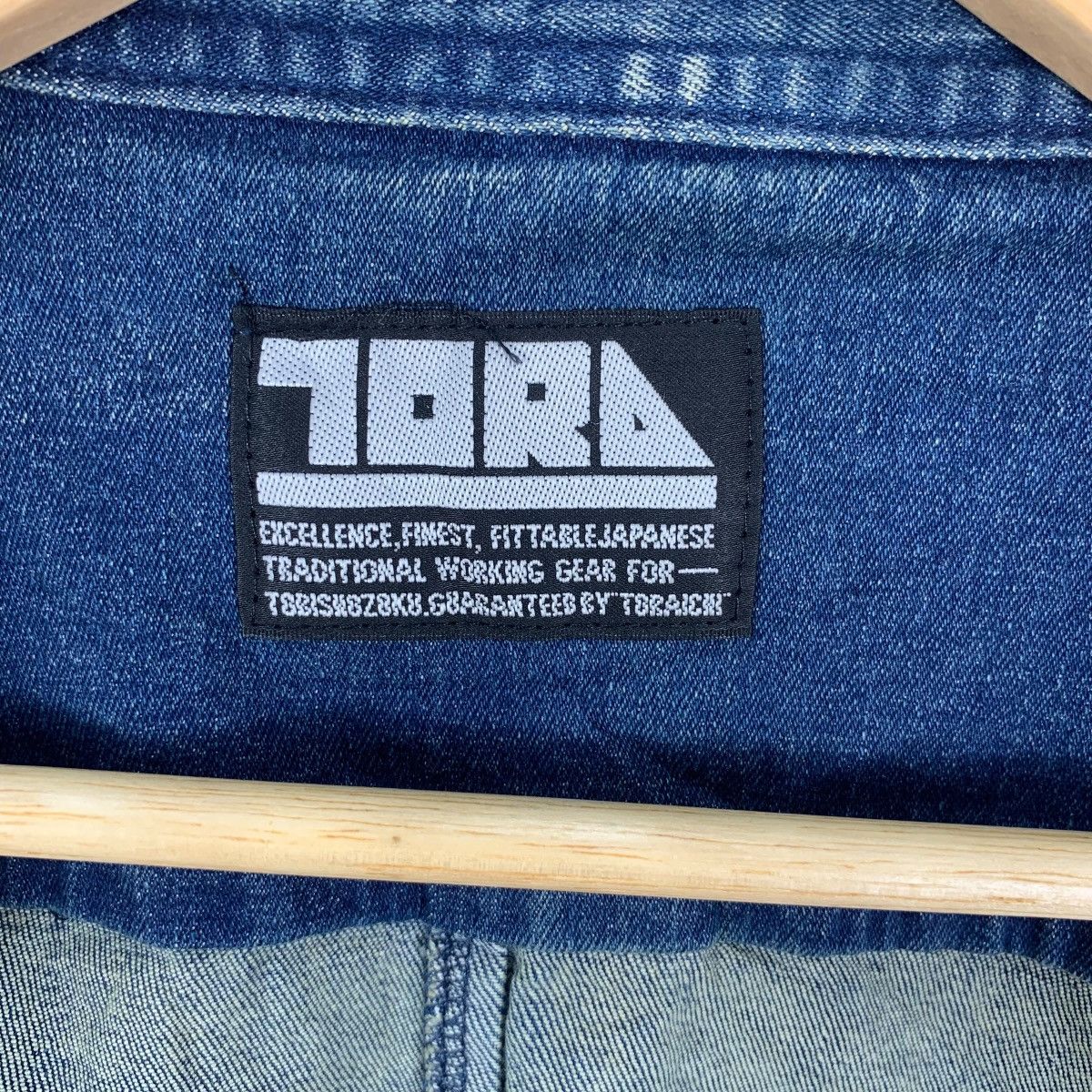 Vintage Vintage TORA JAPAN TORACHI Denim Jeans Jacket Windbreaker Size US M / EU 48-50 / 2 - 10 Thumbnail