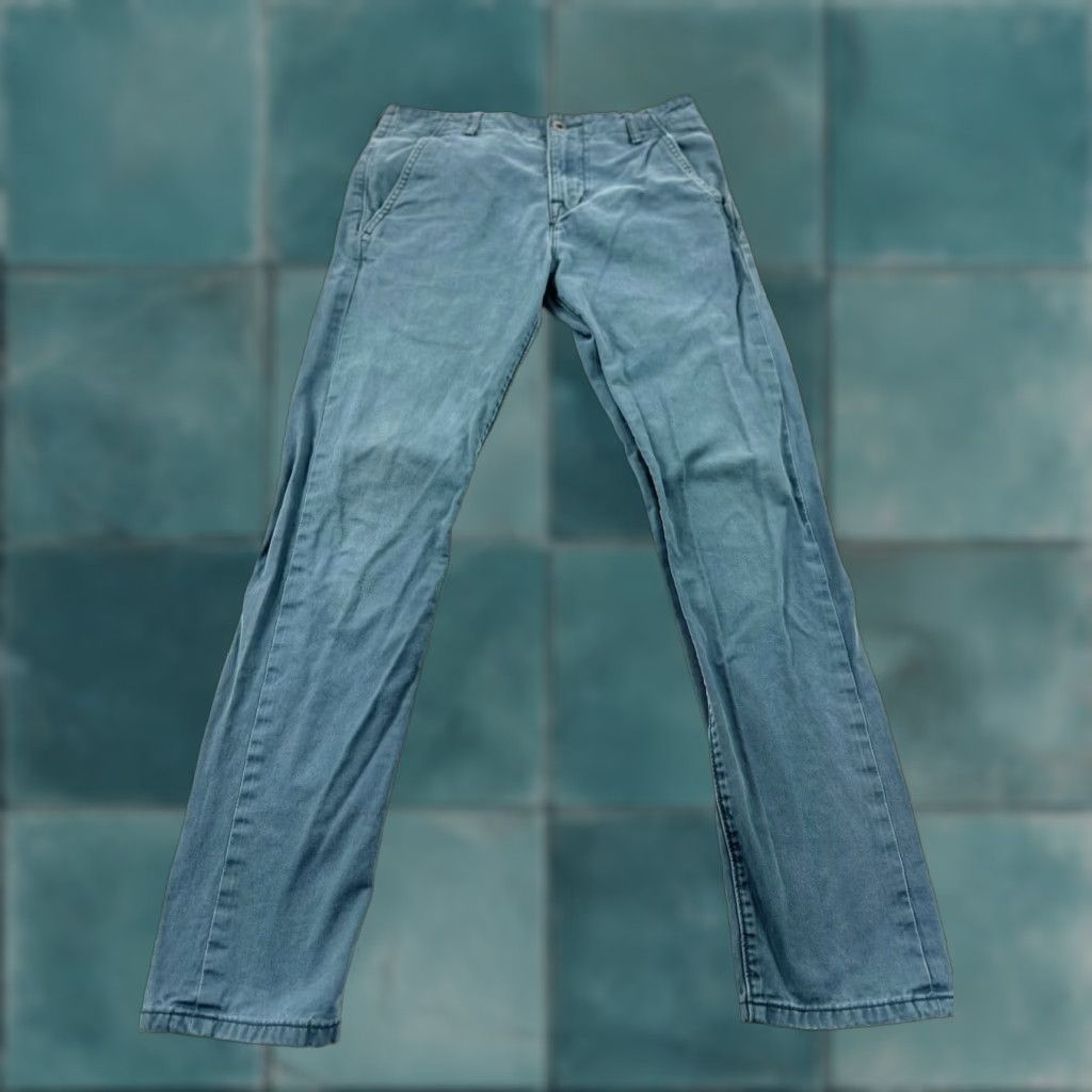 Levi's VINTAGE Levi’s Pants Men 29x32 Blue Flap Pockets Khakis Straight Adult Men Size US 29 - 1 Thumbnail