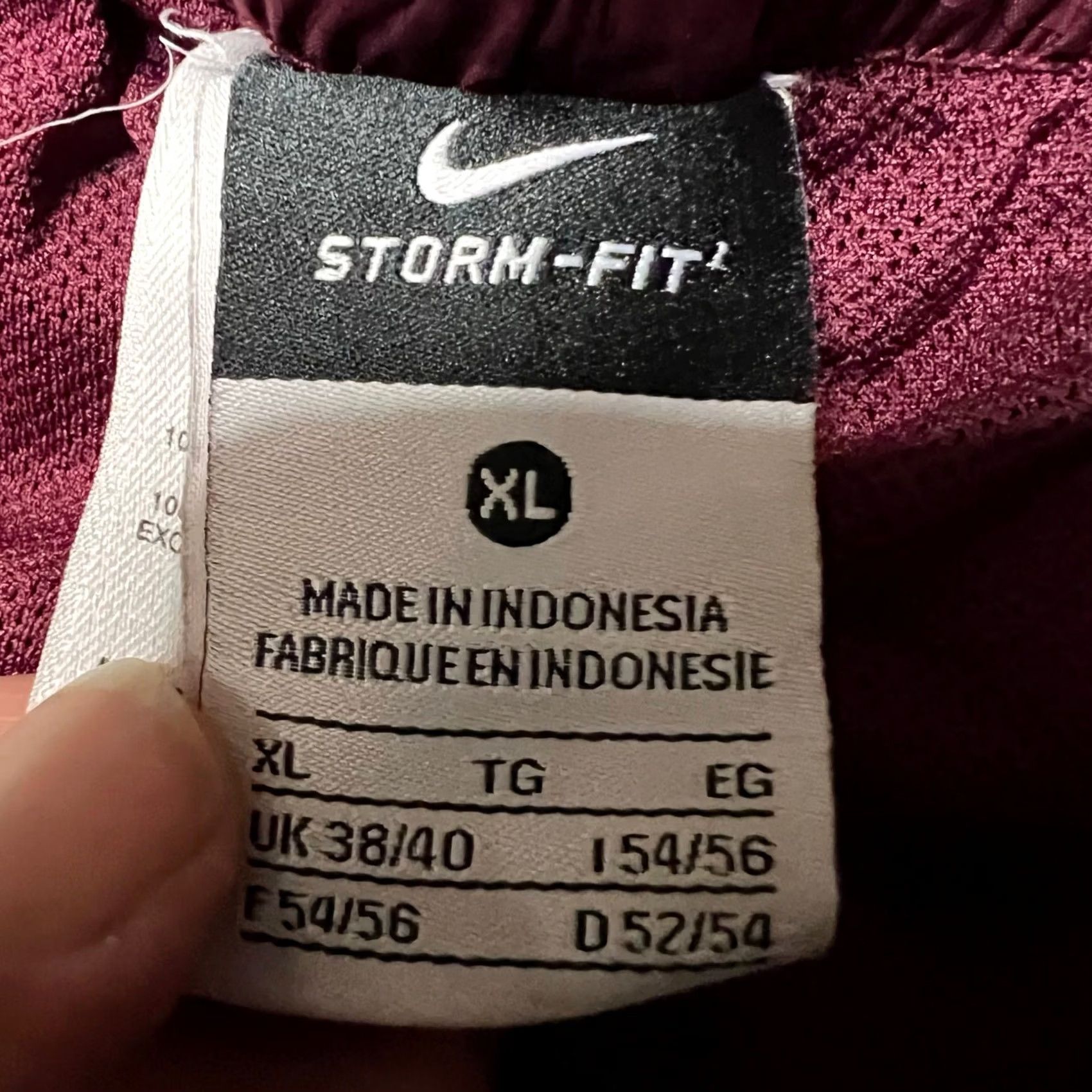 Nike Nike Minnesota Golden Gophers Pants Mens XL Storm Fit Baggy Track Size US 36 / EU 52 - 7 Thumbnail
