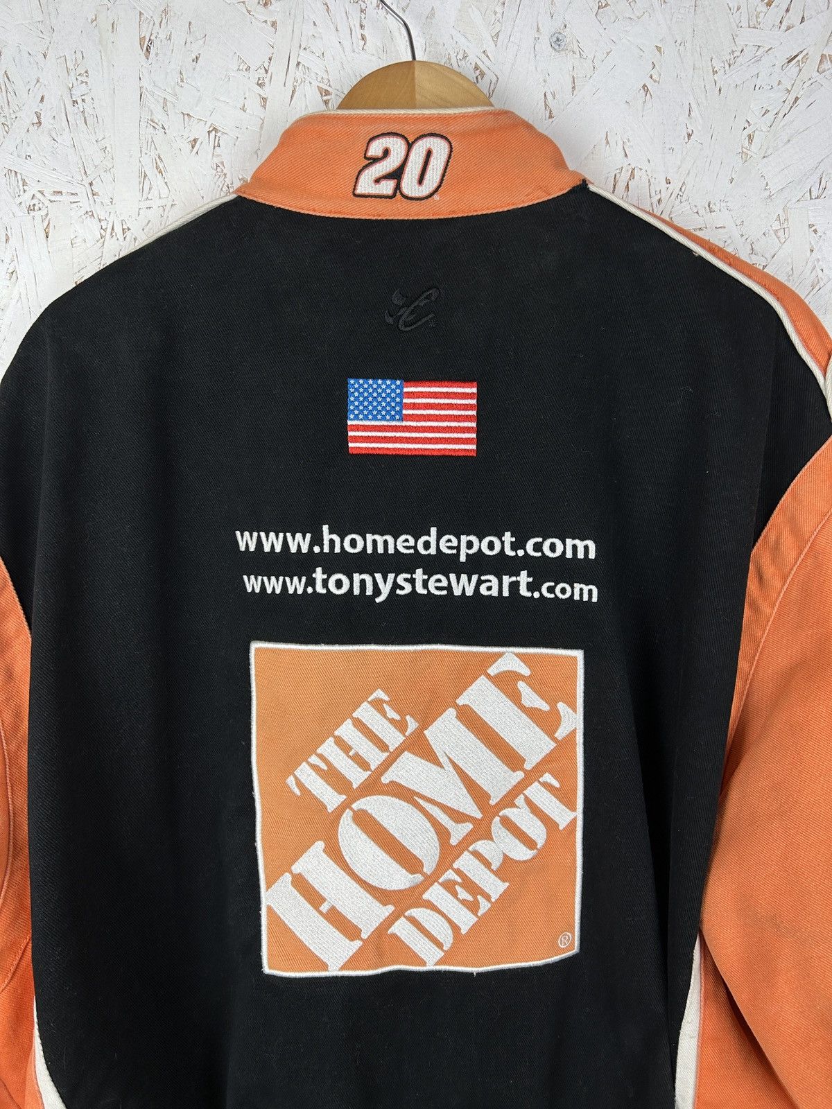 Chase Authentics Vintage Chase Tony Stewart Racing Home Depot Nascar Jacket Size US XXL / EU 58 / 5 - 8 Thumbnail
