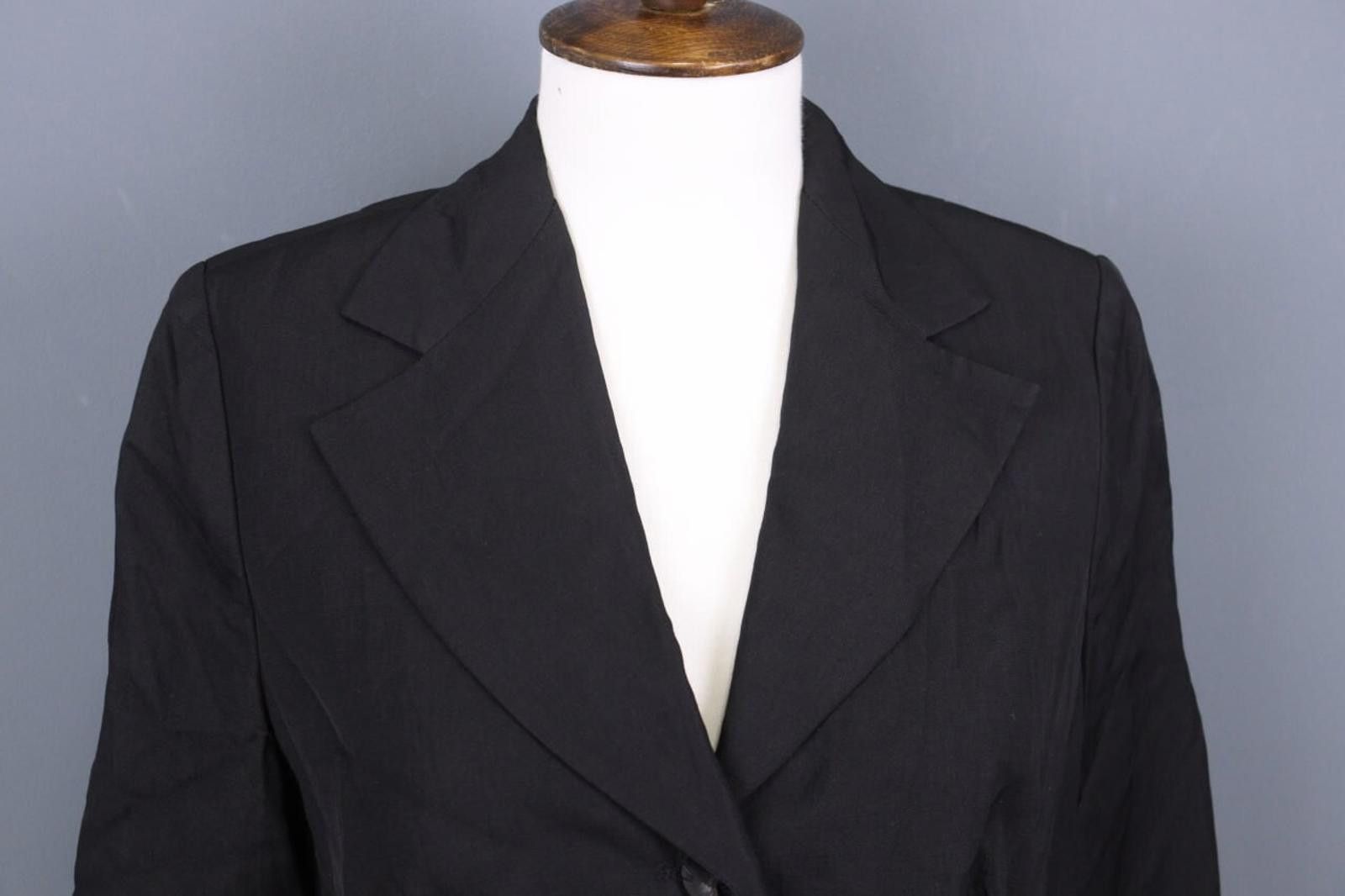 Marimekko MARIMEKKO Ritva Falla Black Cropped Blazer Jacket Size 40+ Size M / US 6-8 / IT 42-44 - 5 Thumbnail