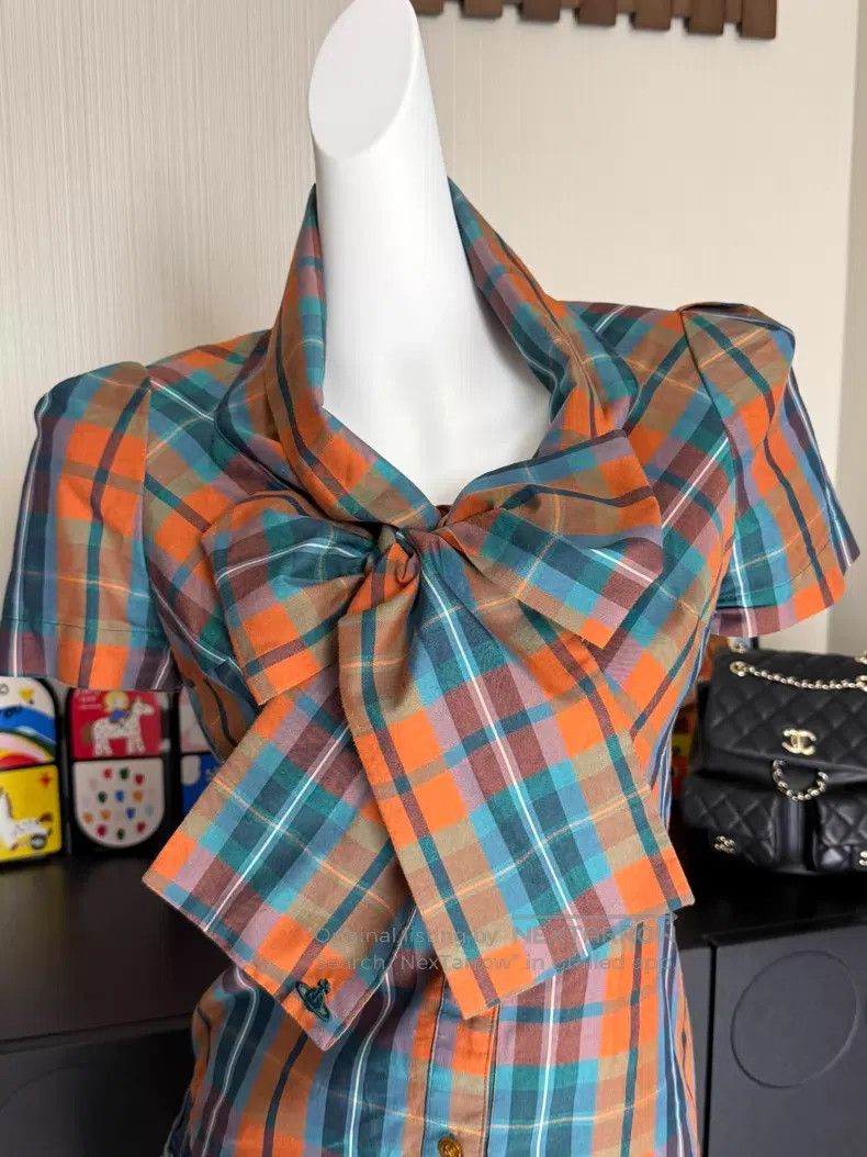 Vivienne Westwood Vivienne Westwood Bow Blouse Vintage Size S / US 4 / IT 40 - 5 Thumbnail
