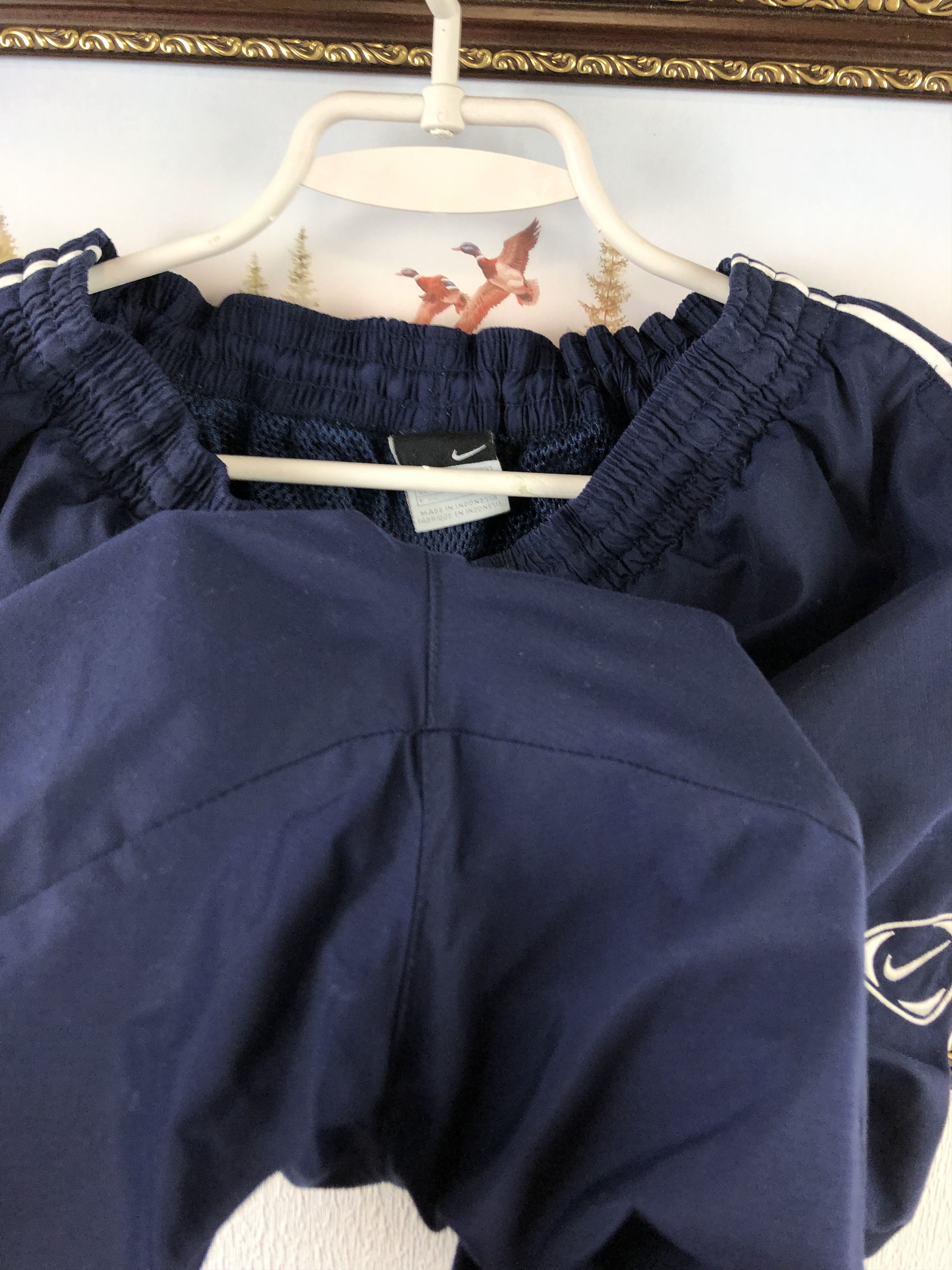 Nike × Vintage Vintage Nike Nylon Track Pants Sweatpants Rare Size XXL Size US 42 / EU 58 - 5 Thumbnail