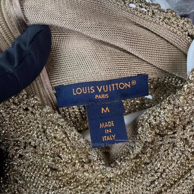Louis Vuitton Louis Vuitton Linen brown knit cut-out crewneck sweater Size M / US 6-8 / IT 42-44 - 7 Thumbnail