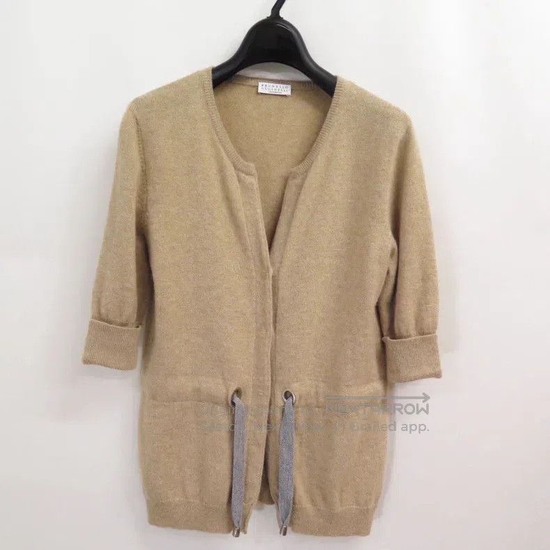 Brunello Cucinelli Brunello Cucinelli Cashmere Knit Top Size M / US 6-8 / IT 42-44 - 1 Thumbnail