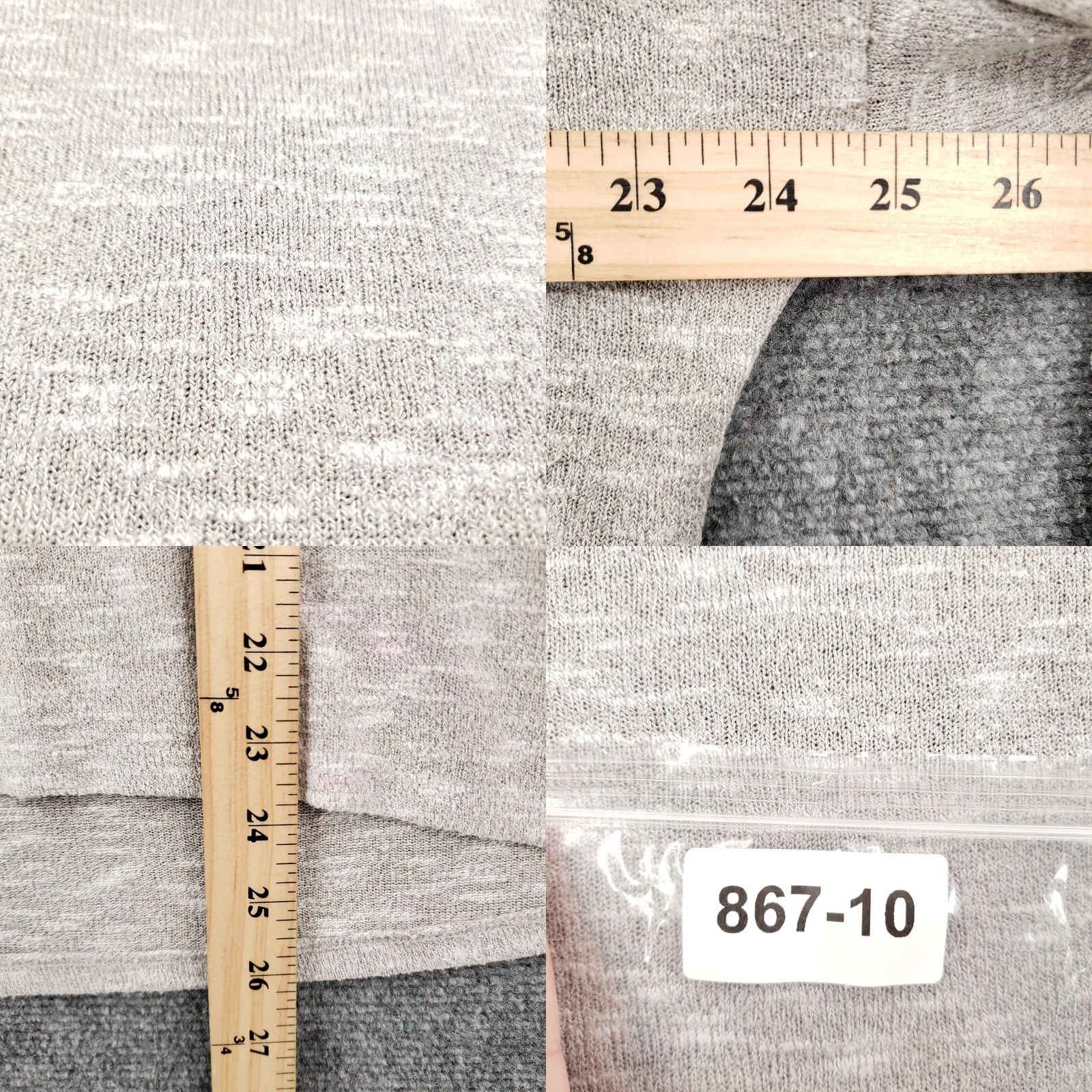 Forever 21 FOREVER 21 Blouse Womens Large Gray Pullover Laced Trim Long Sleeves Casual Size L / US 10 / IT 46 - 8 Thumbnail