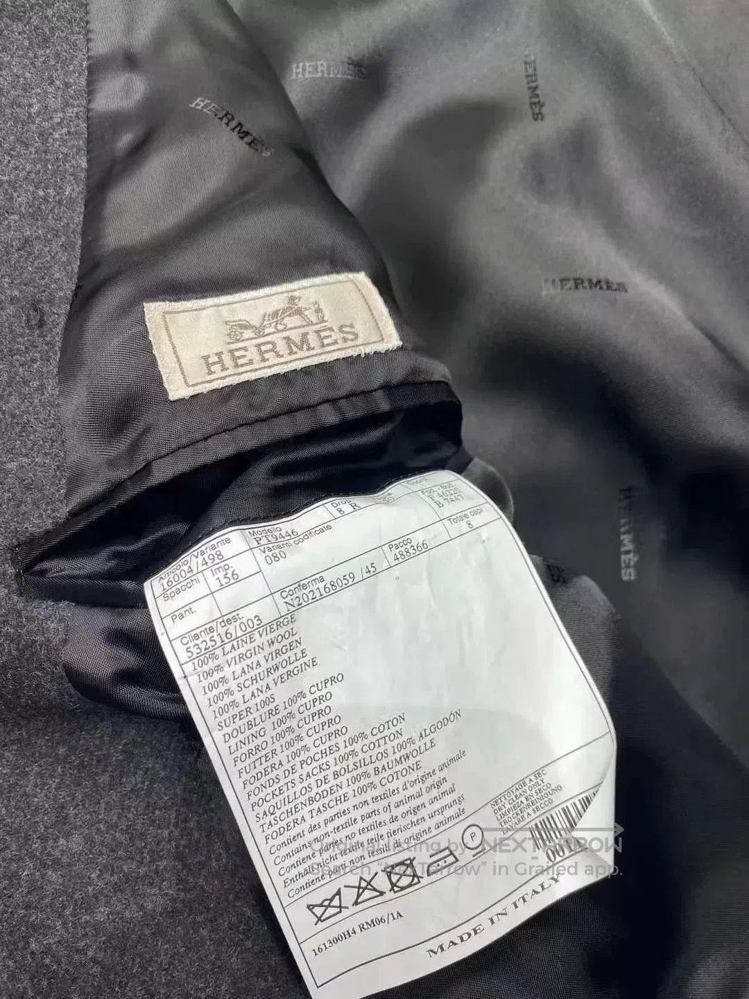 Hermes Hermes Autumn Winter Wool Coat. Size US M / EU 48-50 / 2 - 5 Thumbnail