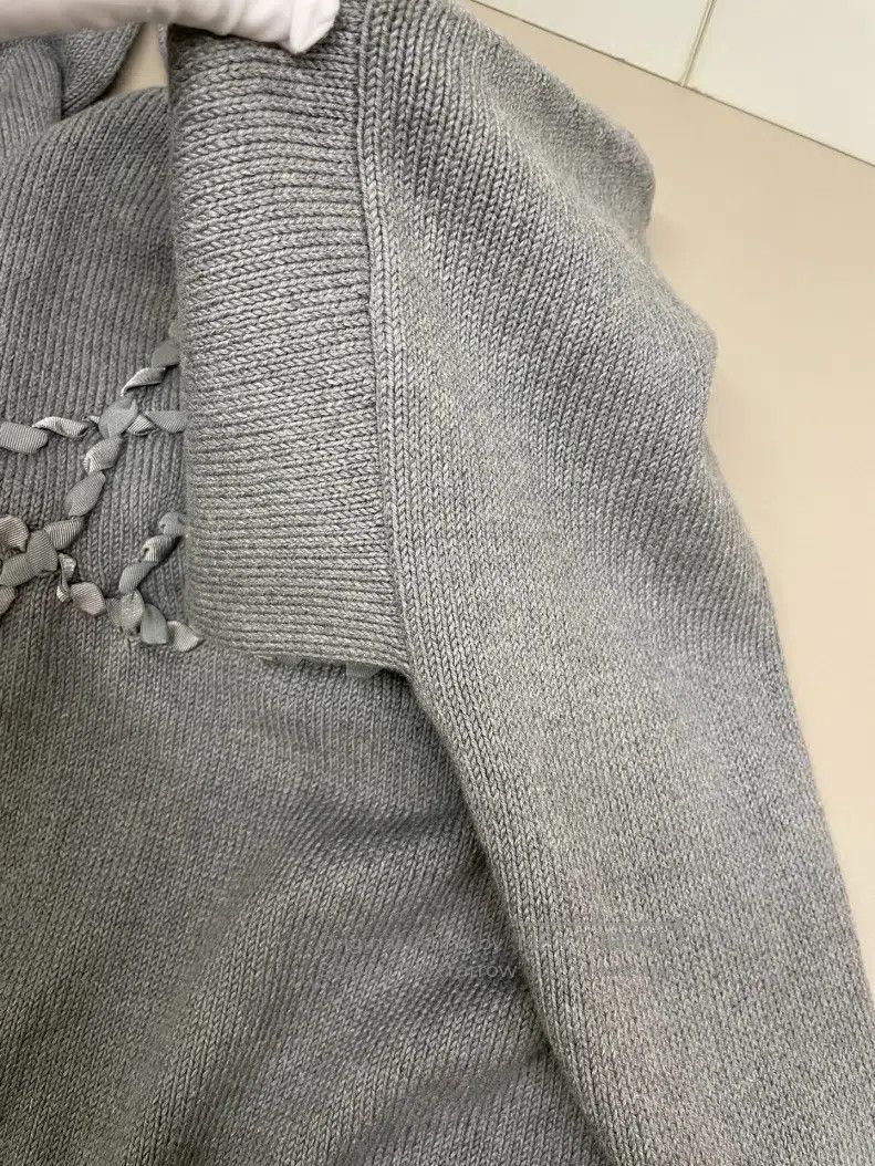 Loewe Loewe Gray Cotton Sweater Size XS / US 0-2 / IT 36-38 - 9 Thumbnail