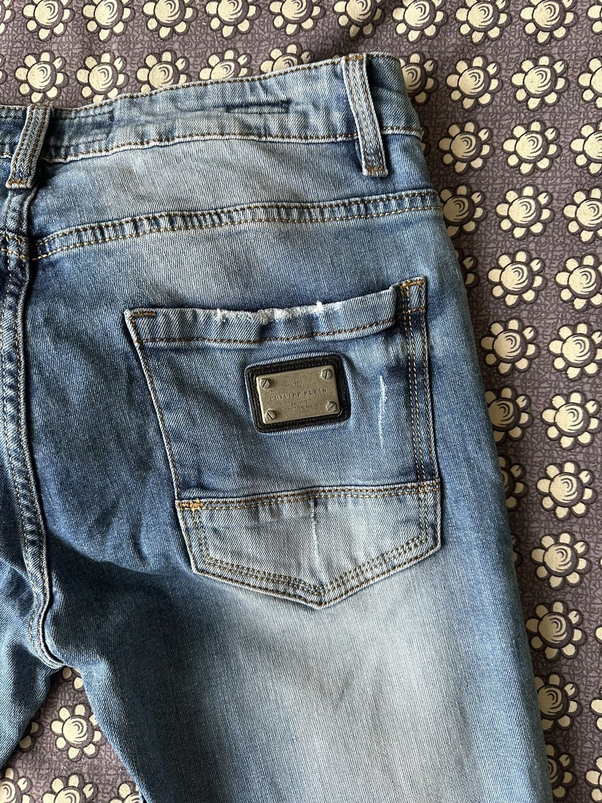 Philipp Plein × Vintage Philipp Plein Jeans Vintage Size US 31 - 13 Thumbnail