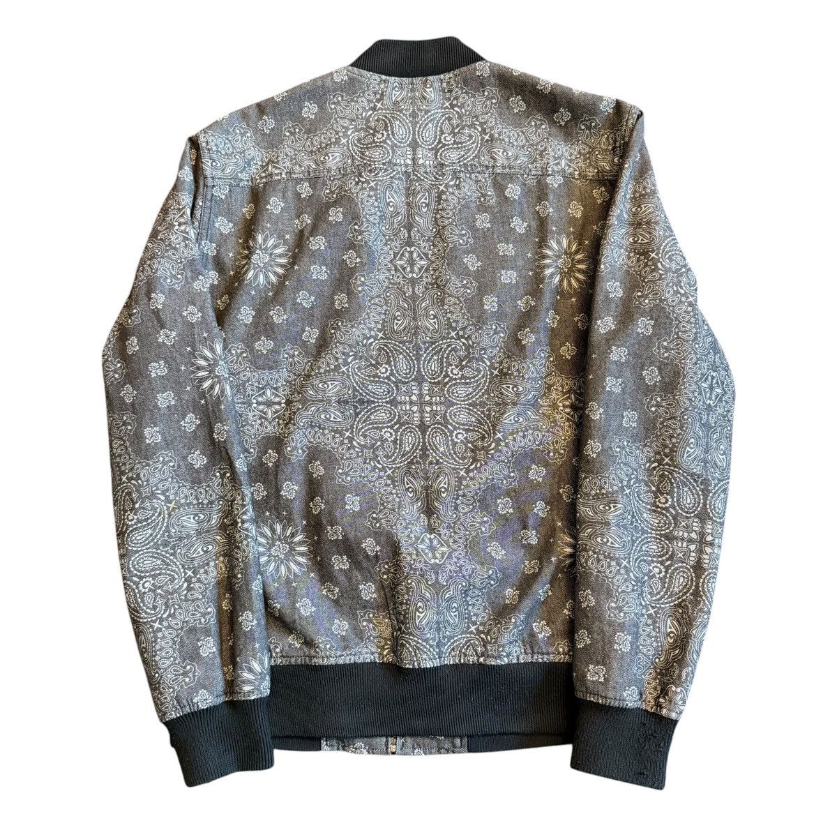 Supreme Ss13 paisley print denim bomber jacket Size US M / EU 48-50 / 2 - 3 Thumbnail