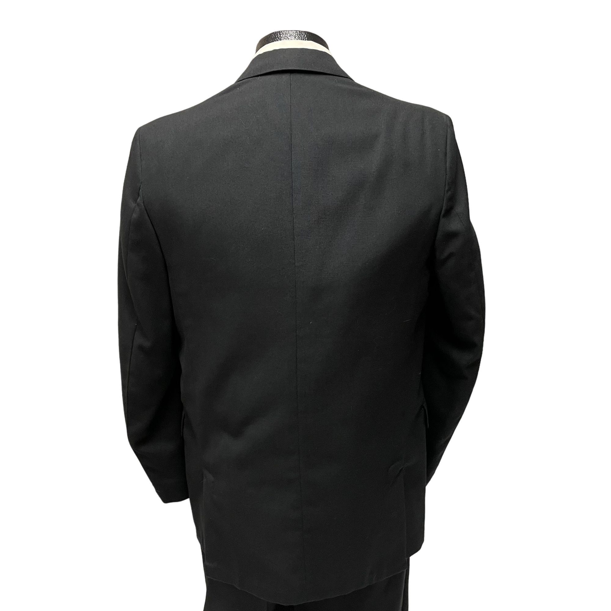 Other Vtg University Row BLACK Sport Coat ROCKABILLY Jacket Size 38R - 3 Thumbnail