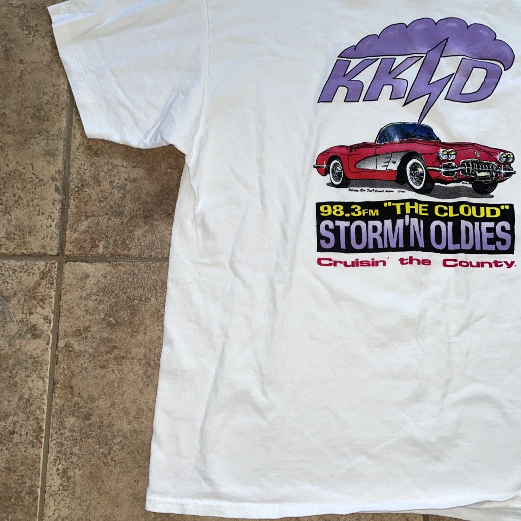 Hanes VINTAGE 1990s hot rod classic car graphic Tee Mens XXL Hanes USA Shirt White USA Cars 1990s Mens XL? Size US XXL / EU 58 / 5 - 3 Thumbnail