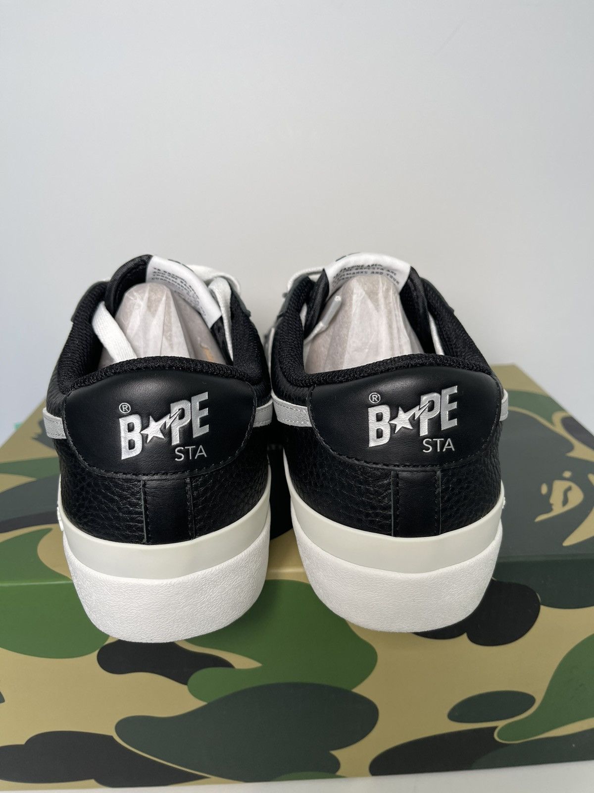 Bape A BATHING APE BAPE MAD STA Black SIZE 10 Tried on Size US 10 / EU 43 - 2 Thumbnail