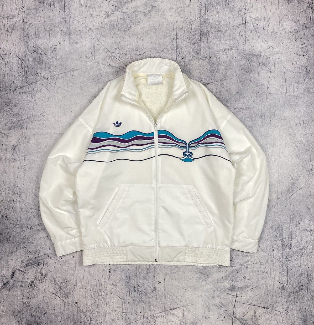 Adidas Vintage Rare Adidas Ivan Lendl West Germany 80s Track Jacket Size US L / EU 52-54 / 3 - 2 Thumbnail