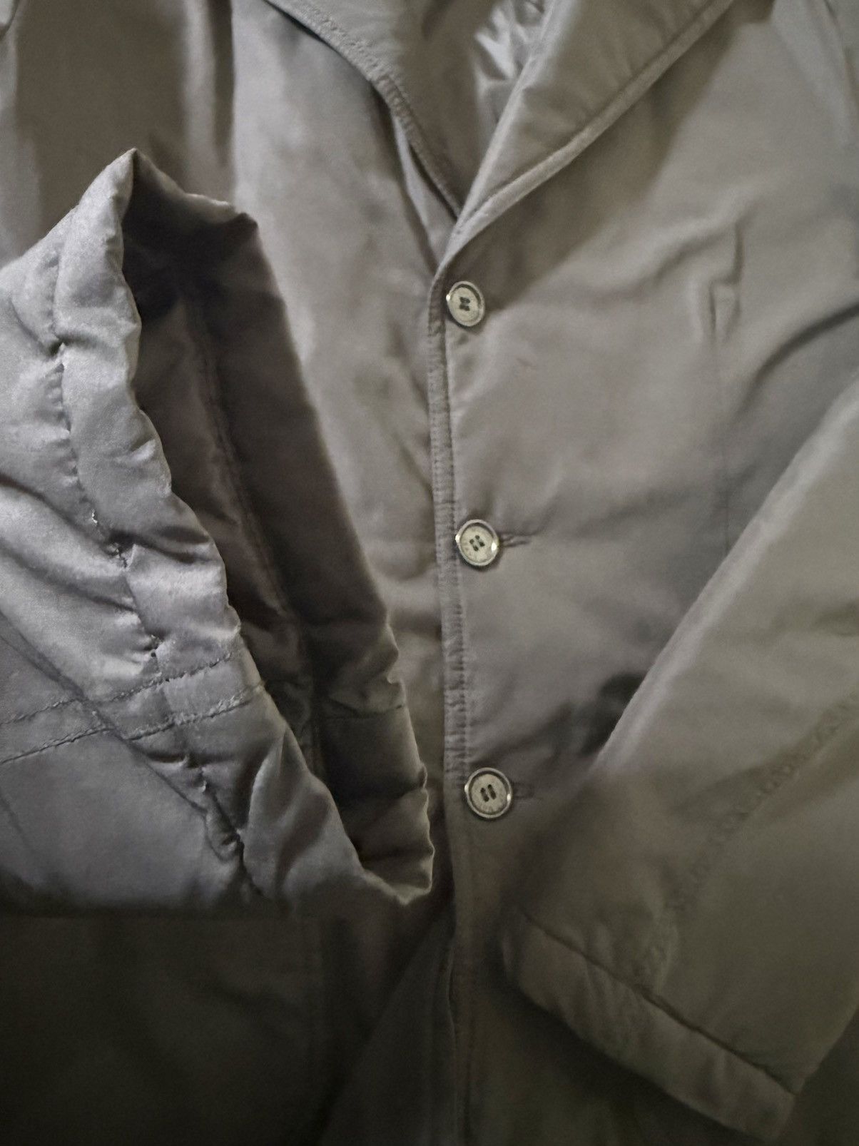 Moschino Moschino Jeans Uomo Back Logo Padded Jacket Size 48 Y2K Size US M / EU 48-50 / 2 - 5 Thumbnail