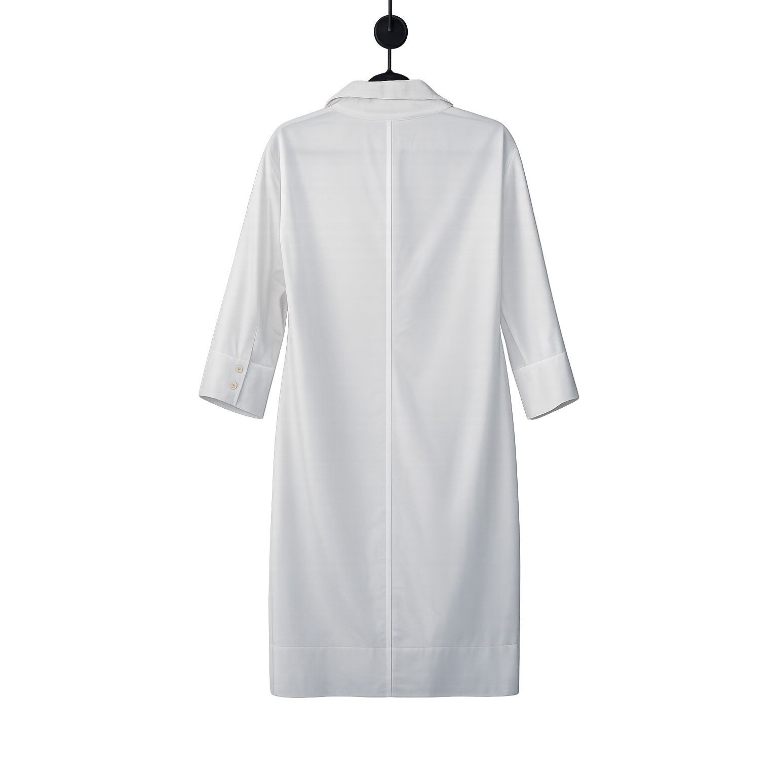 Jil Sander Jil sander Cotton Poplin Optic White Sunday Shirt Size M / US 6-8 / IT 42-44 - 2 Thumbnail
