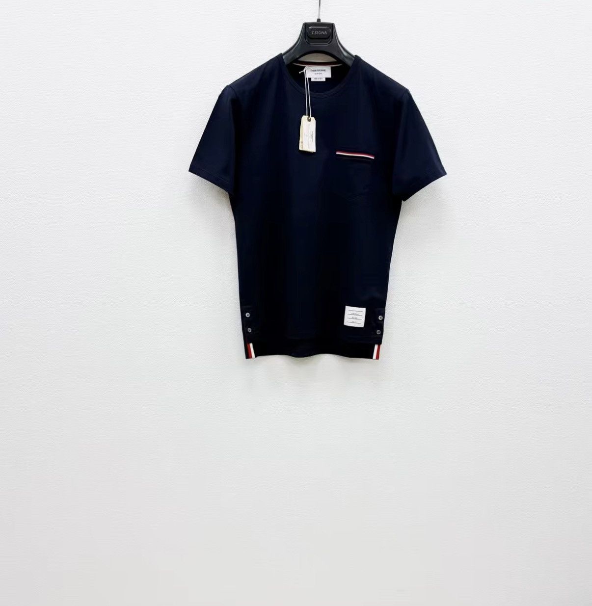 Thom Browne Thom Browne 100% Cotton Short Sleeve T-shirt J30 Size US S / EU 44-46 / 1 - 1 Thumbnail