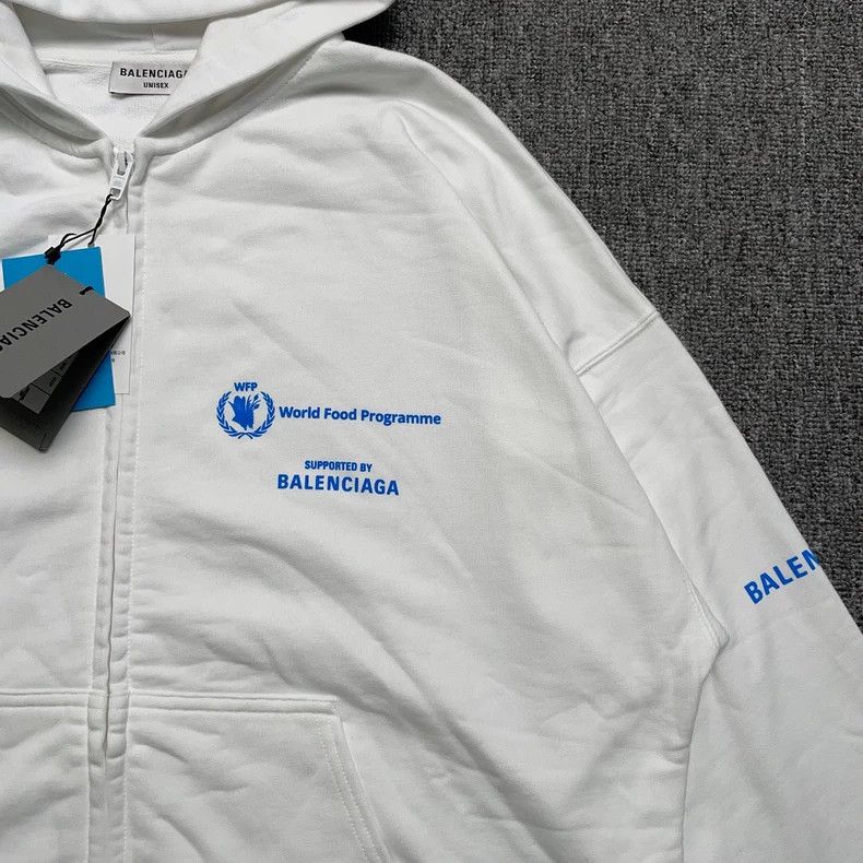 Balenciaga Balenciaga WFP Zip Hoodie 2501-Nextarrow Size US S / EU 44-46 / 1 - 4 Thumbnail