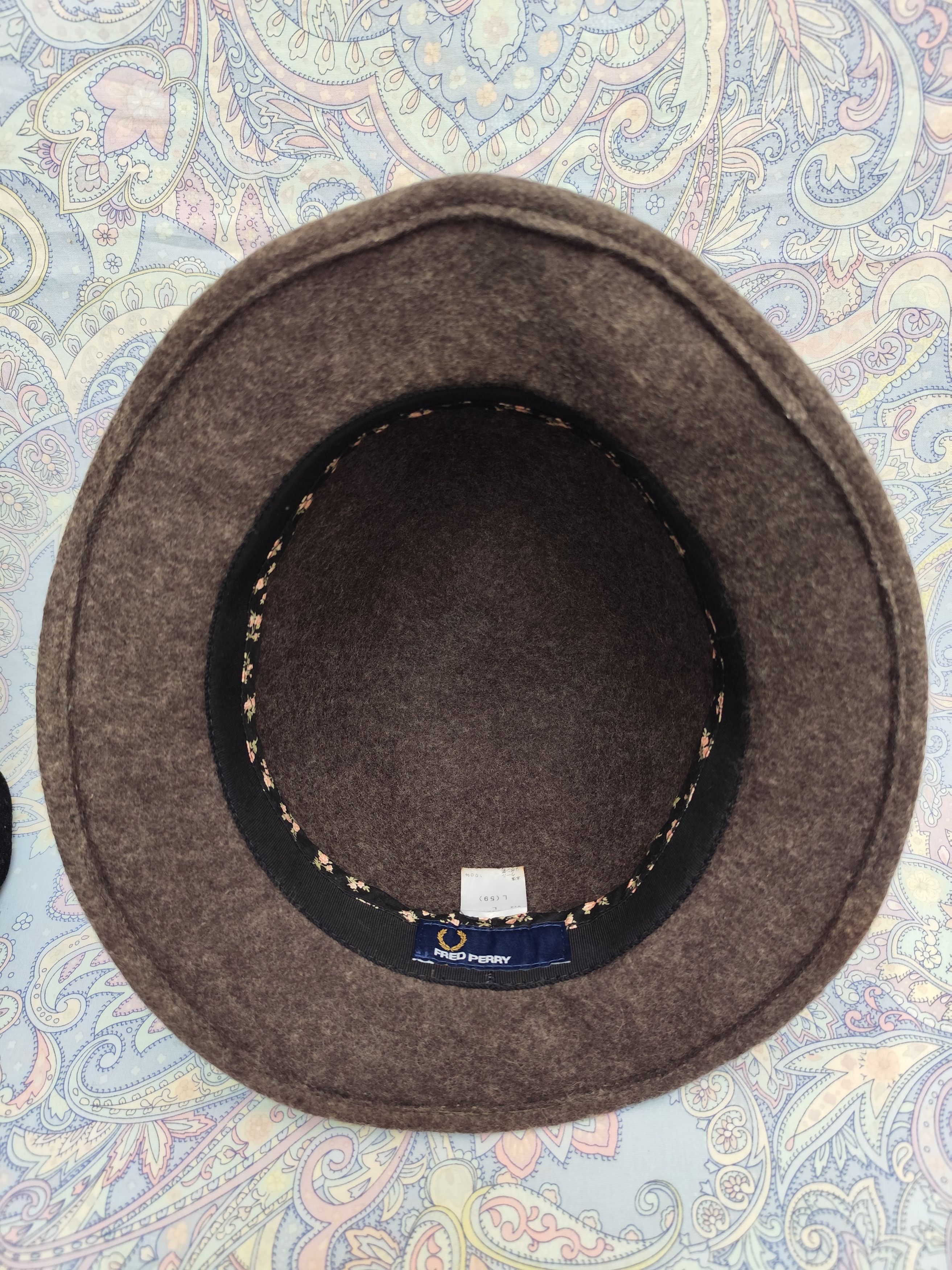 Fred Perry Fred Perry Wool Felt Hat Size ONE SIZE - 6 Thumbnail