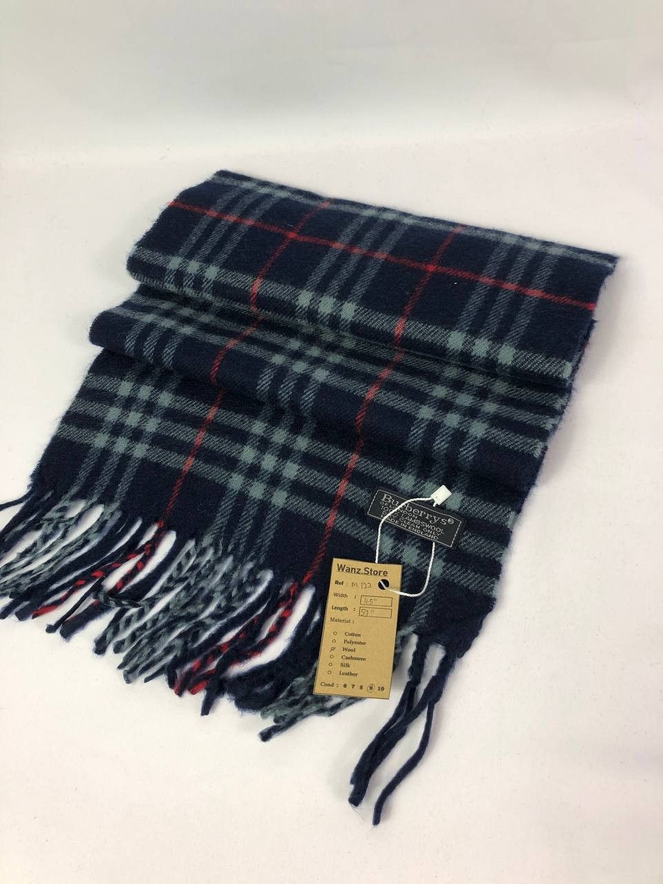 Burberry Burberrys Scarf Muffler Neckwear M122 Size ONE SIZE - 3 Thumbnail