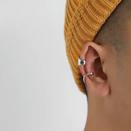 Designer Retro punk earrings Size ONE SIZE - 3 Thumbnail