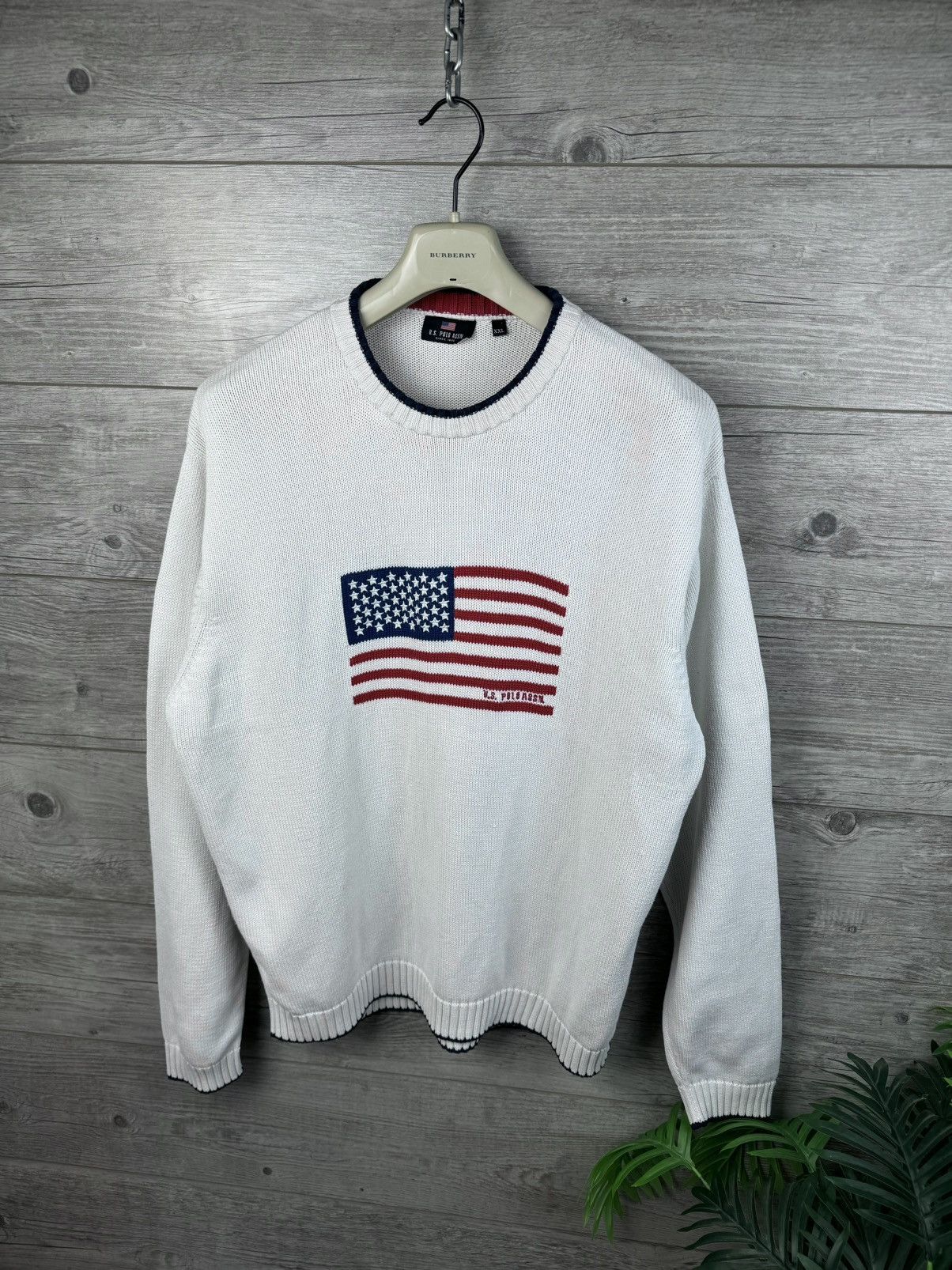 U.S. Polo Assn. Polo Ralph Lauren Vintage Sweater USA 🇺🇸 Logo 90s Size Xxl Size US XXL / EU 58 / 5 - 1 Thumbnail