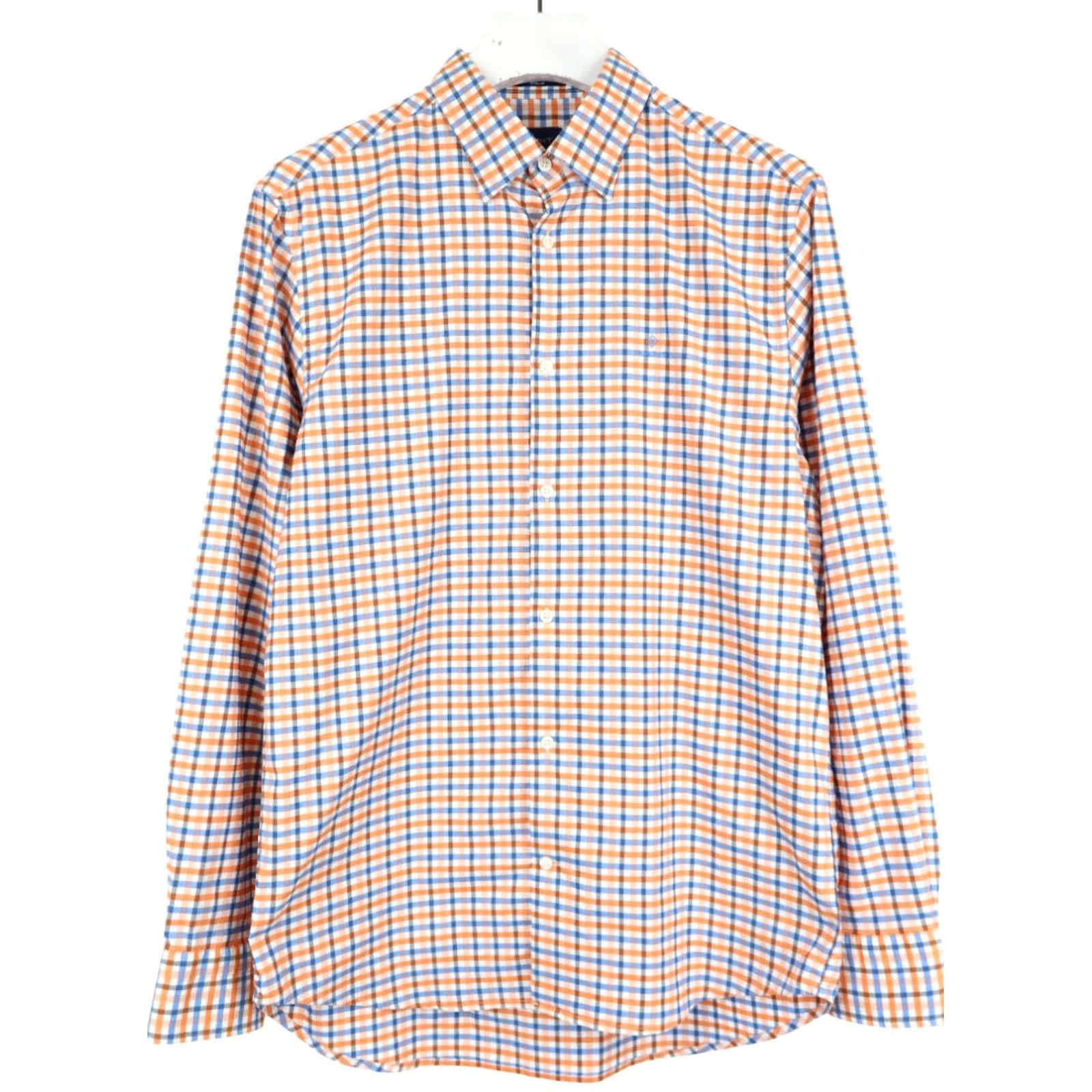 Gant GANT Tech Prep Regular Shirt Men Large Multicolor Check Long Sleeve Button-Up Size US L / EU 52-54 / 3 - 2 Thumbnail