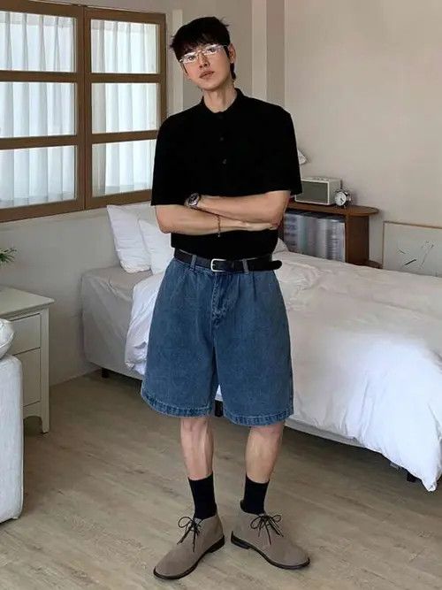 Japanese Brand × Vintage VINTAGE Y2K RETRO jeans denim shorts Size US 34 / EU 50 - 2 Thumbnail