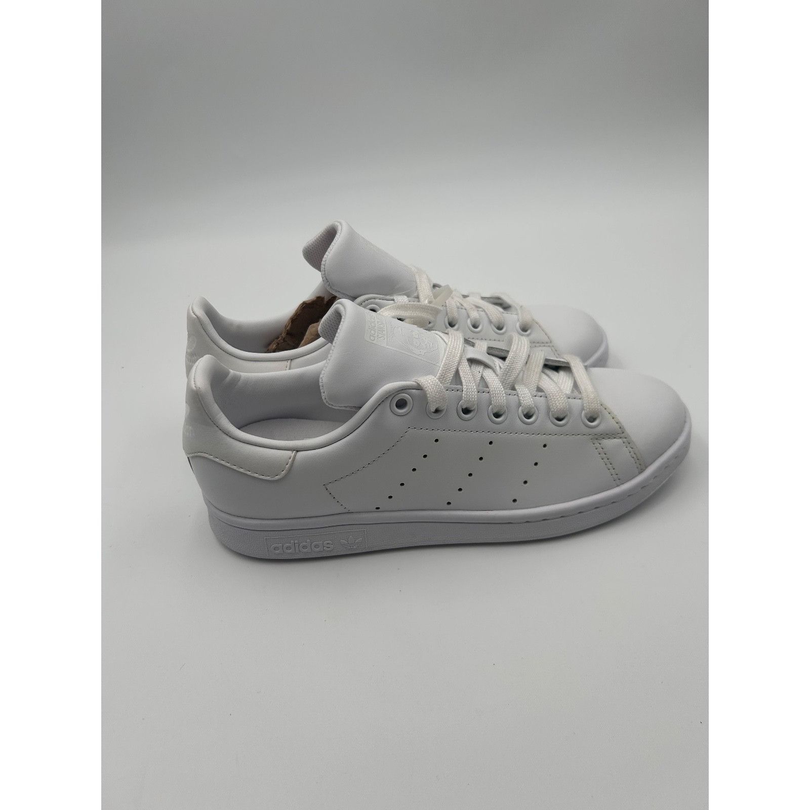 Adidas adidas Stan Smith All White Leather Sneakers Men’s US 6 Size US 6 / EU 39 - 3 Thumbnail
