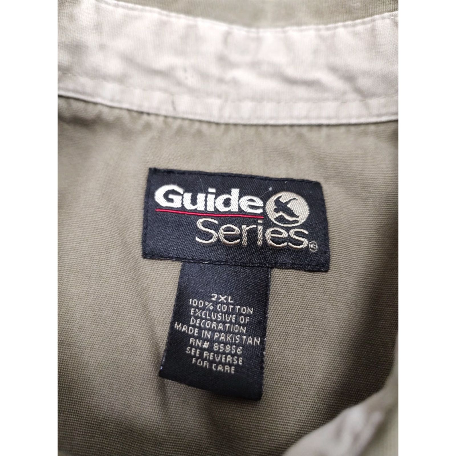 Vintage VINTAGE Gander Mountain Shooting Shirt Mens 2XL Green Guide Series L/S Button Down Shirt Size US XXL / EU 58 / 5 - 6 Thumbnail