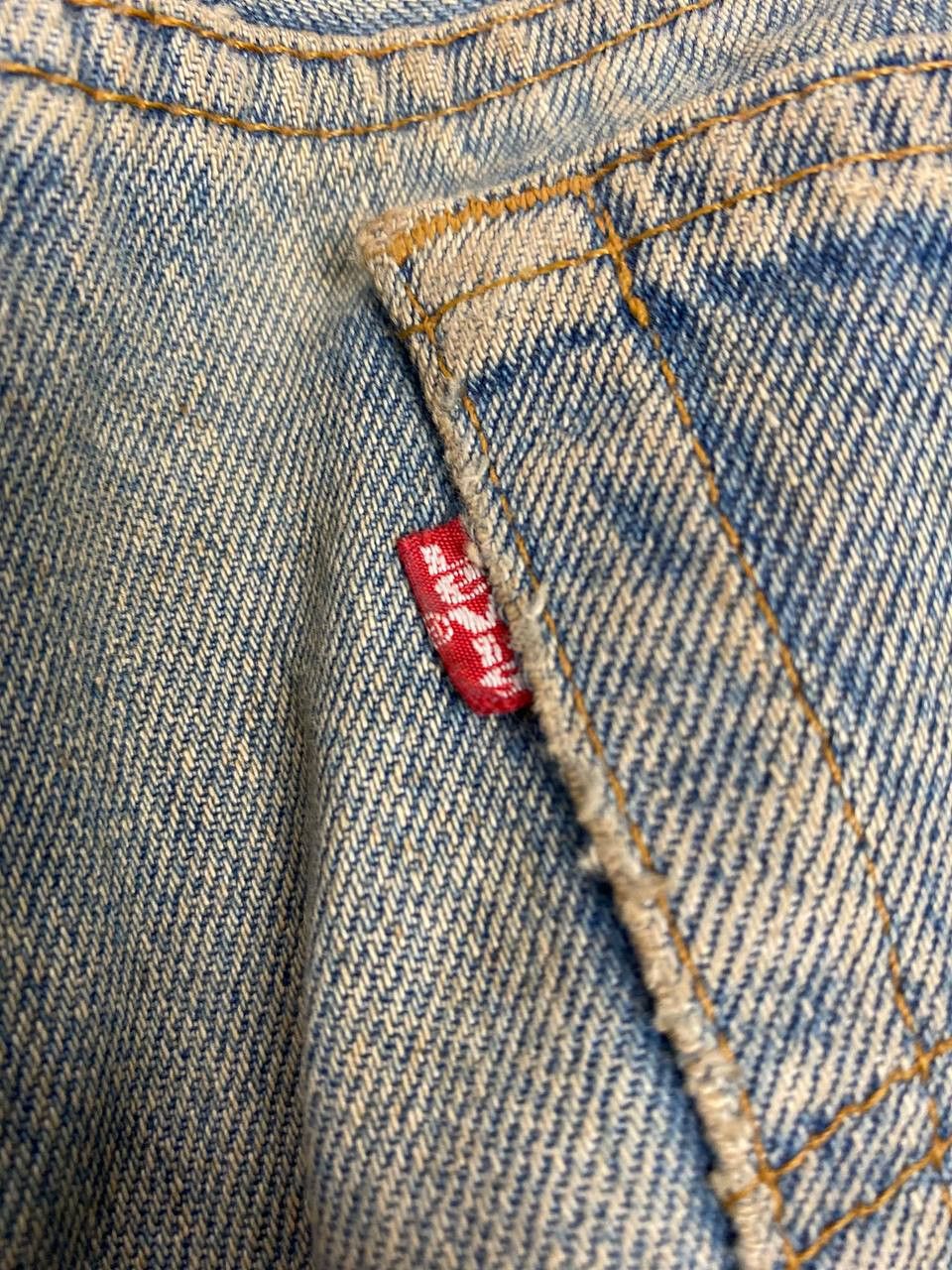 Levi's vintage levis 501-0000 distressed denim nice design Size US 38 / EU 54 - 4 Thumbnail