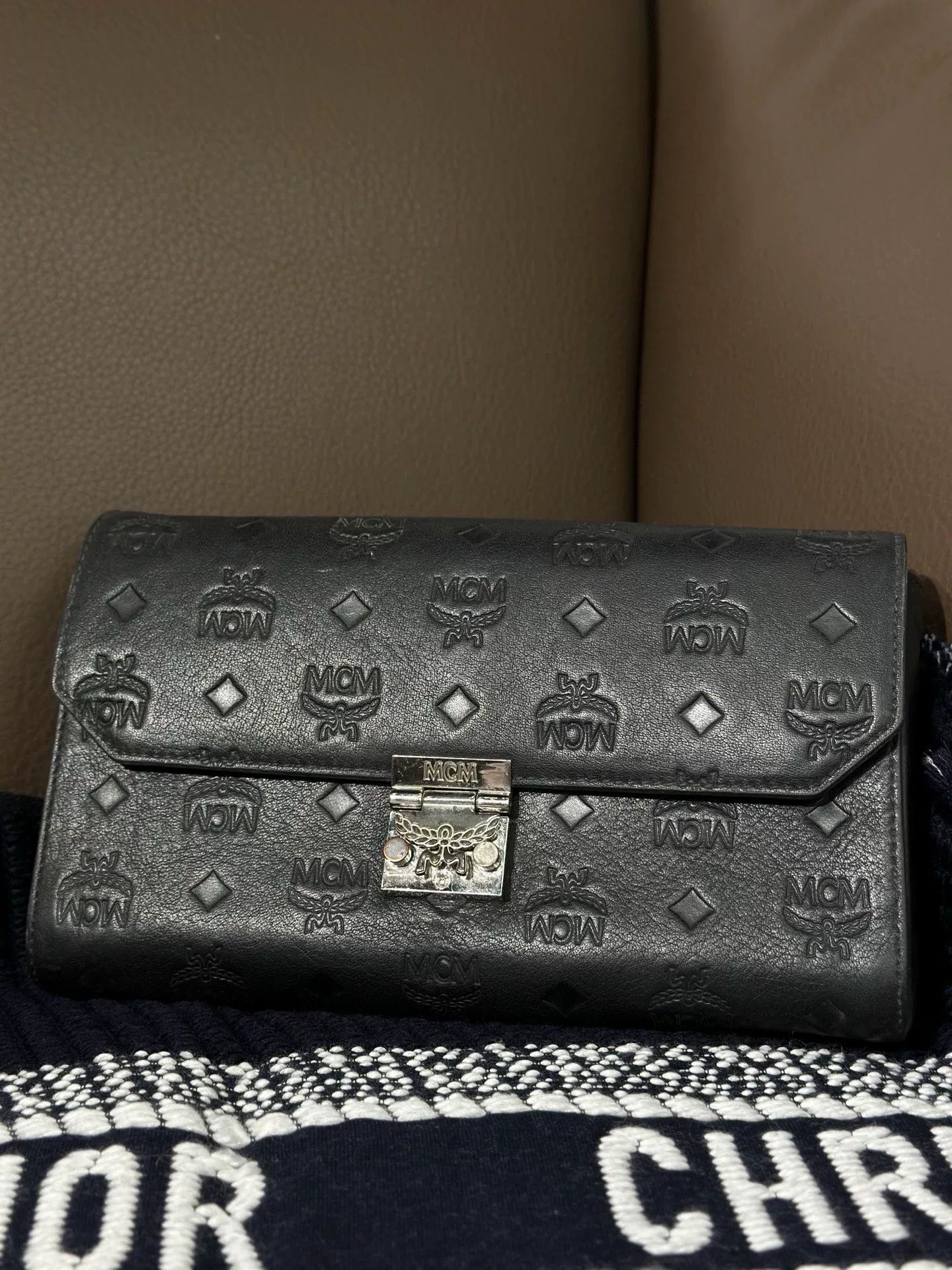 MCM MCM Black Shoulder Bag L Women Size ONE SIZE - 1 Thumbnail