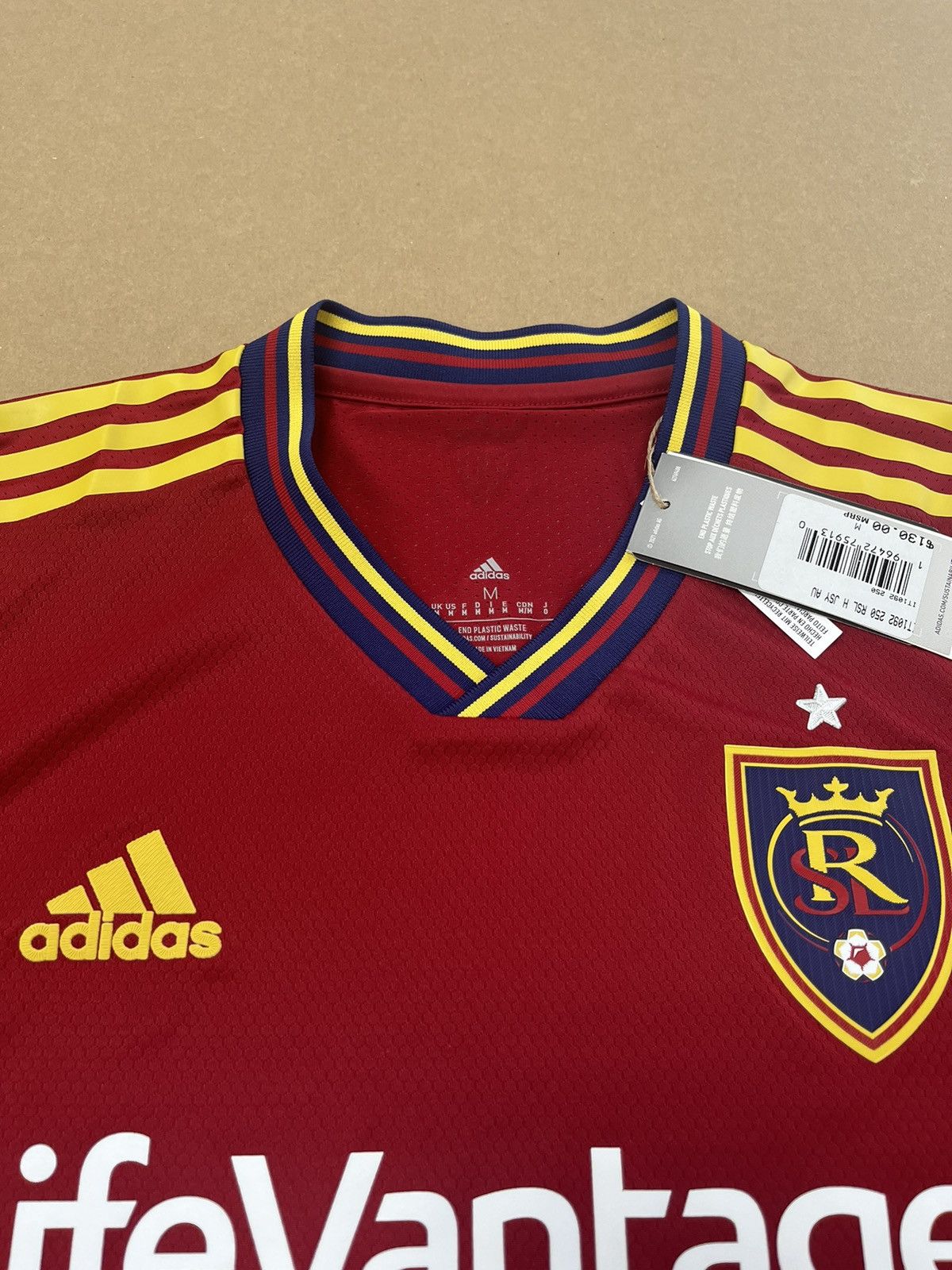 Adidas Adidas Real Salt Lake 2022/23 Authentic Home Jersey Size US M / EU 48-50 / 2 - 3 Thumbnail