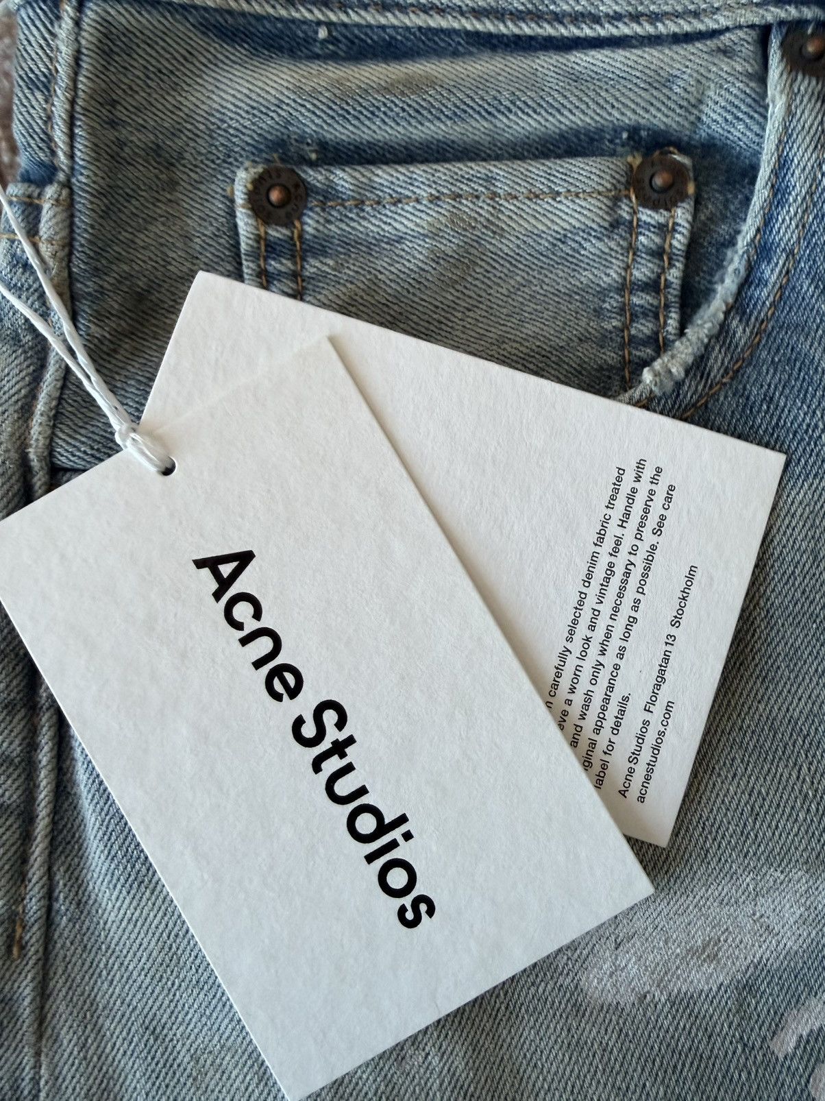 Acne Studios Trafalgar Jeans Size US 32 / EU 48 - 2 Thumbnail