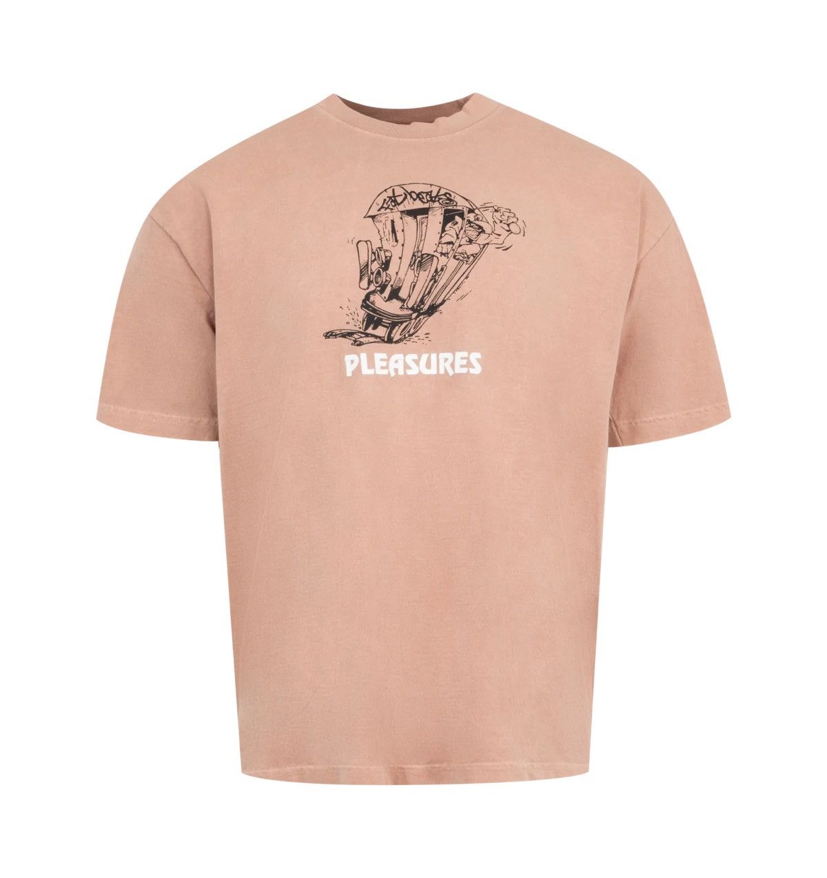 Pleasures 9th Street Tee Size US S / EU 44-46 / 1 - 1 Thumbnail