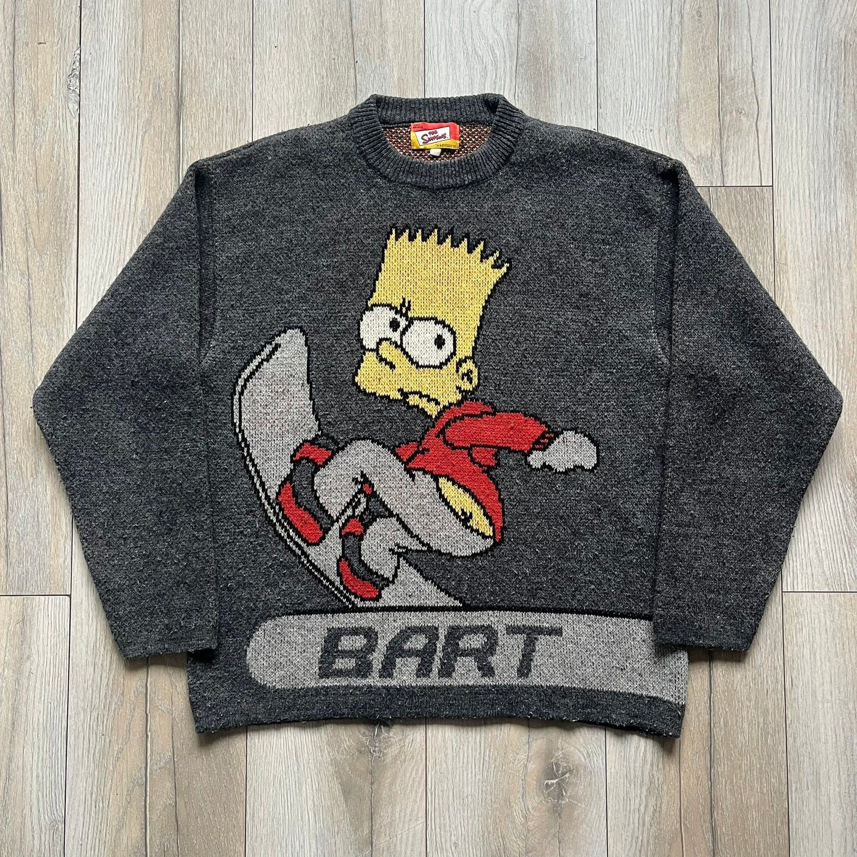 The Simpsons The Simpsons "Bart Freestyle" 2003 Knit Sweater Size US S / EU 44-46 / 1 - 1 Thumbnail