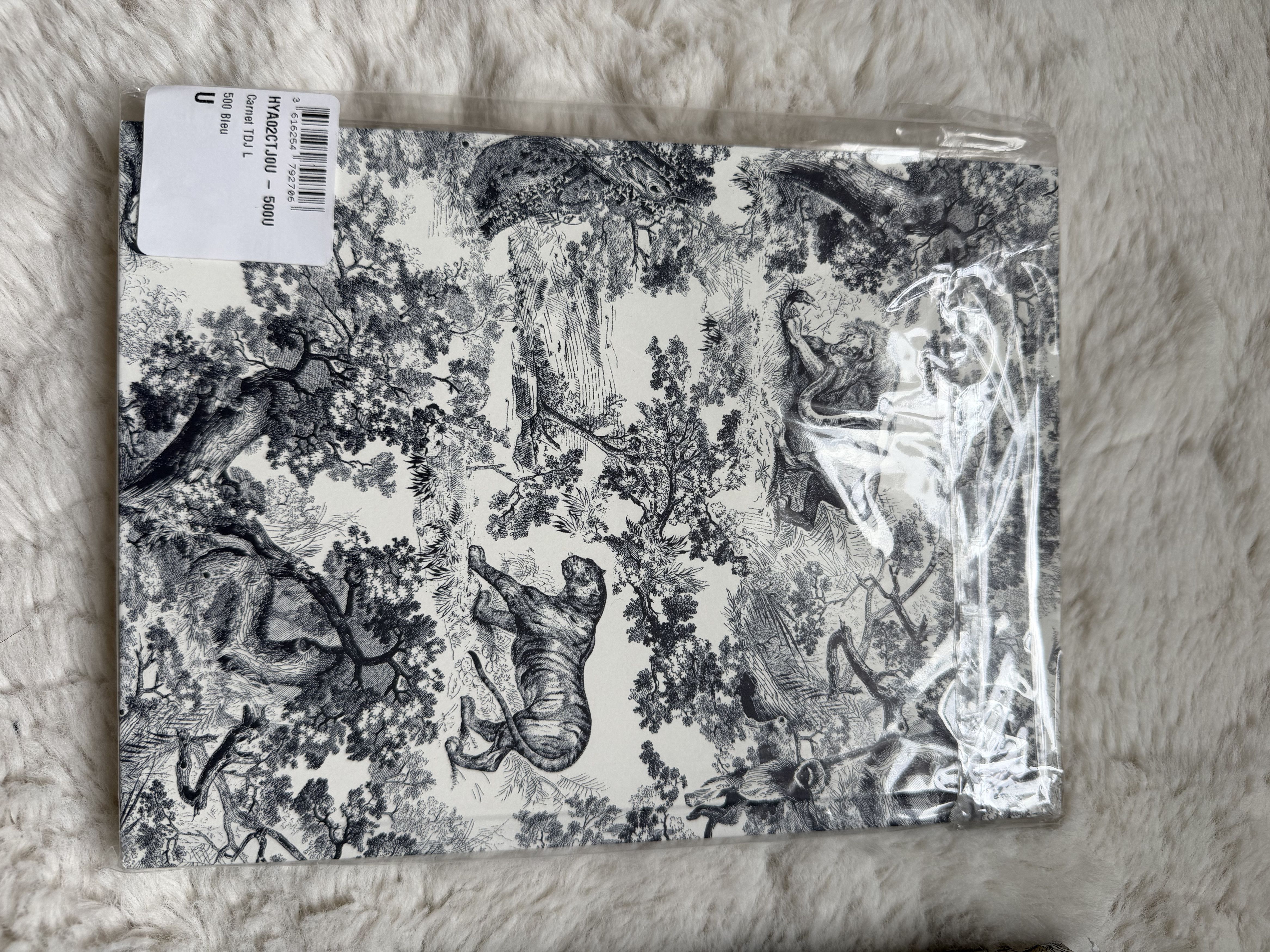 Dior Christian Dior Blue Toile de Jouy Large Notebook Size ONE SIZE - 5 Thumbnail