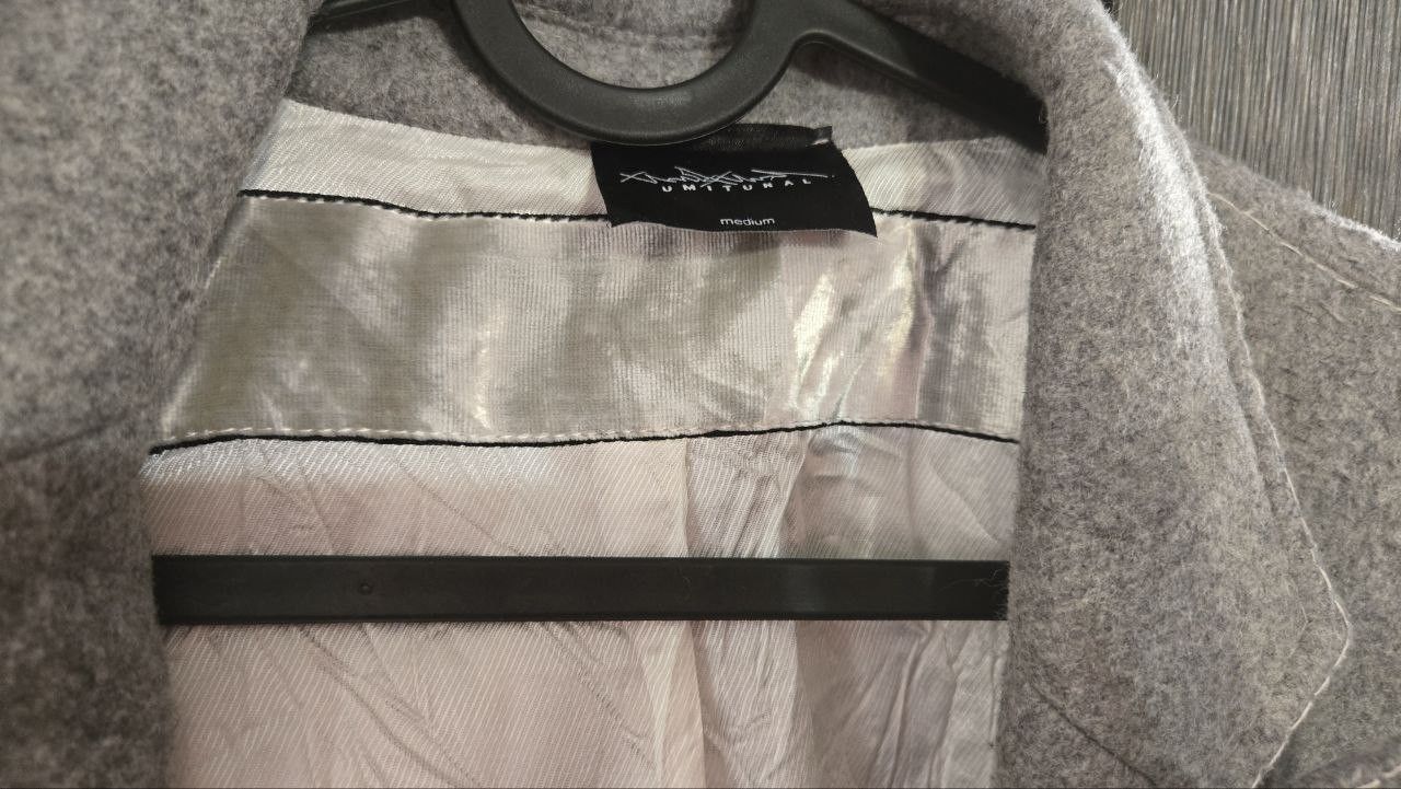 Other Wrinkled grey coat Size M / US 6-8 / IT 42-44 - 3 Thumbnail