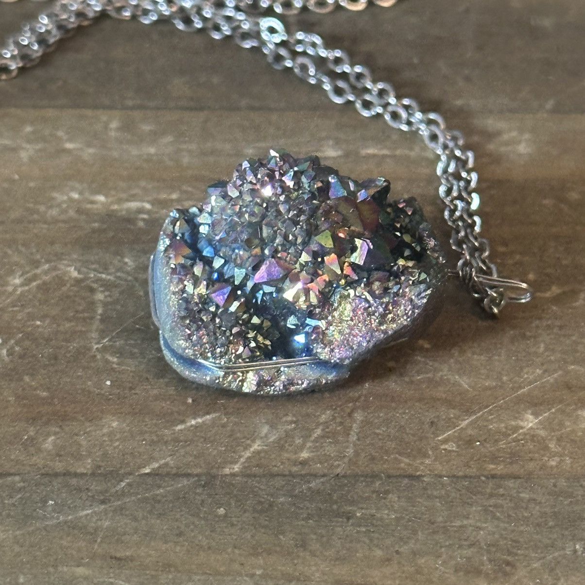 Other Aura amethyst pendant necklace Size ONE SIZE - 5 Thumbnail