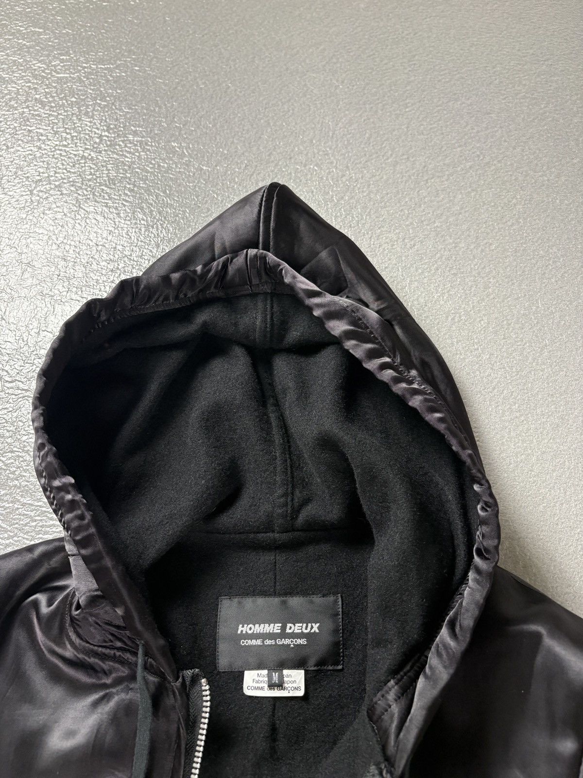 Comme des Garcons Comme des Garcons AW2019 Homme Hooded Long Coat Black Size US M / EU 48-50 / 2 - 6 Thumbnail