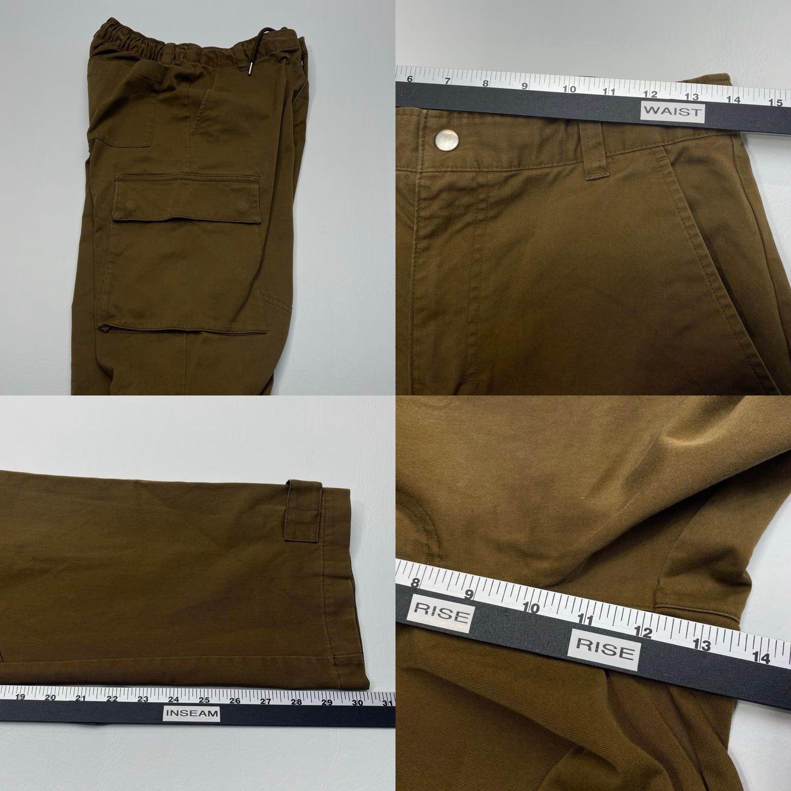 Jordan Brand Nike Air Jordan Statement Utility Cargo Pants Mens Small 28x30 Brown DQ7342-385 Size US 29 - 9 Thumbnail