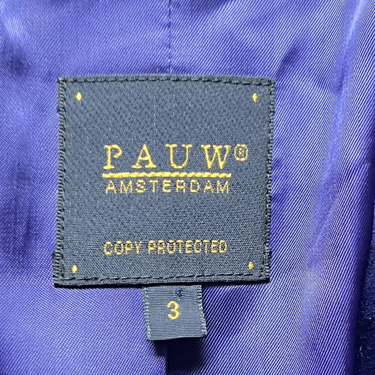 Other PAUW Amsterdam Velvet Blazer Jacket Size 3 Purple Fitted Size M / US 6-8 / IT 42-44 - 3 Thumbnail