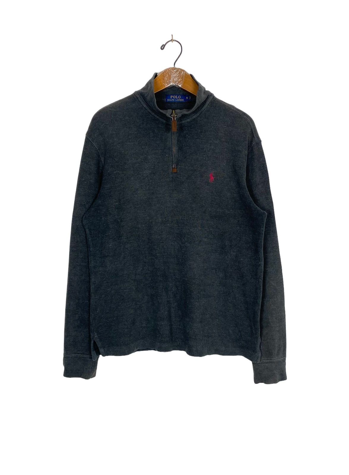 Polo Ralph Lauren Rare‼️ Polo Ralph Lauren Small Pony Half Zip Sweater Size US S / EU 44-46 / 1 - 1 Thumbnail