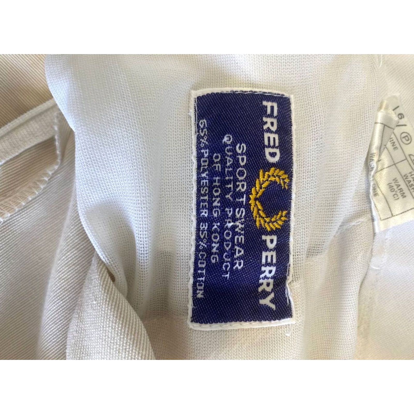 Fred Perry Fred Perry Swim Shorts Size 34 Beige Polyester Belt Loop Stretch Beach Mens Size US 34 / EU 50 - 5 Thumbnail