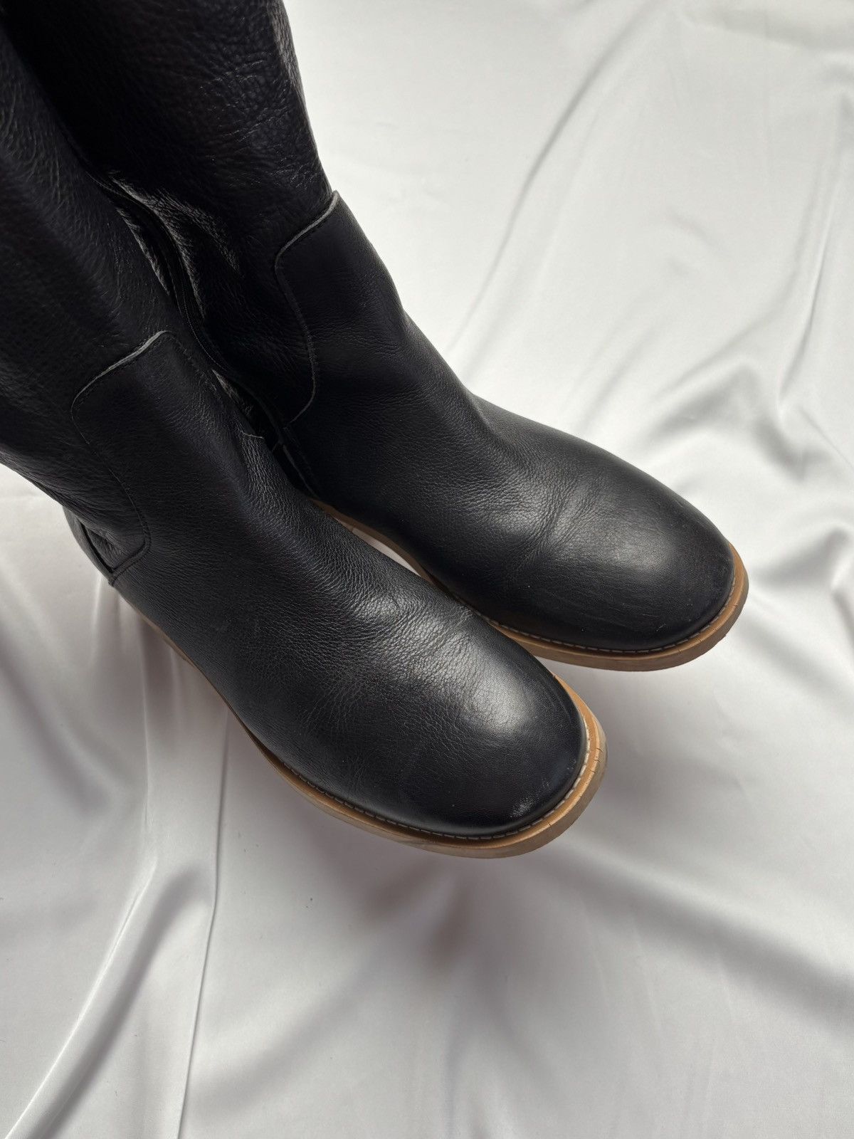 Designer Nude of Scandinavia knee high leather platform boots Size US 10 / IT 40 - 5 Thumbnail